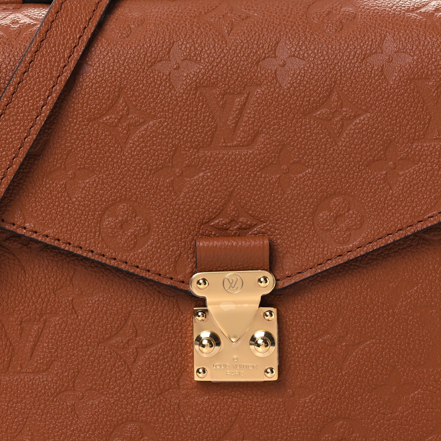 Empreinte Pochette Metis Cognac