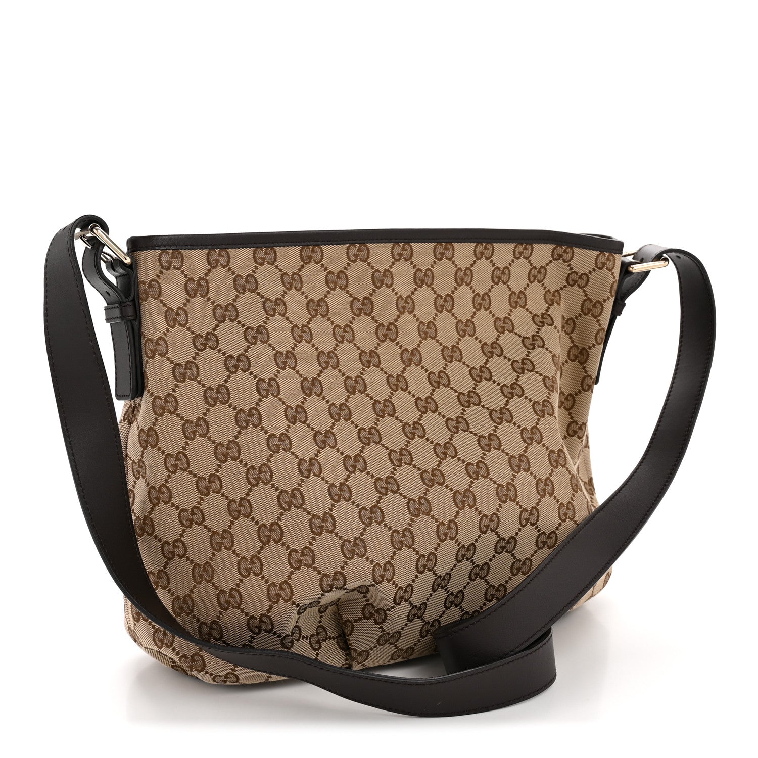 Monogram Messenger Bag Dark Brown