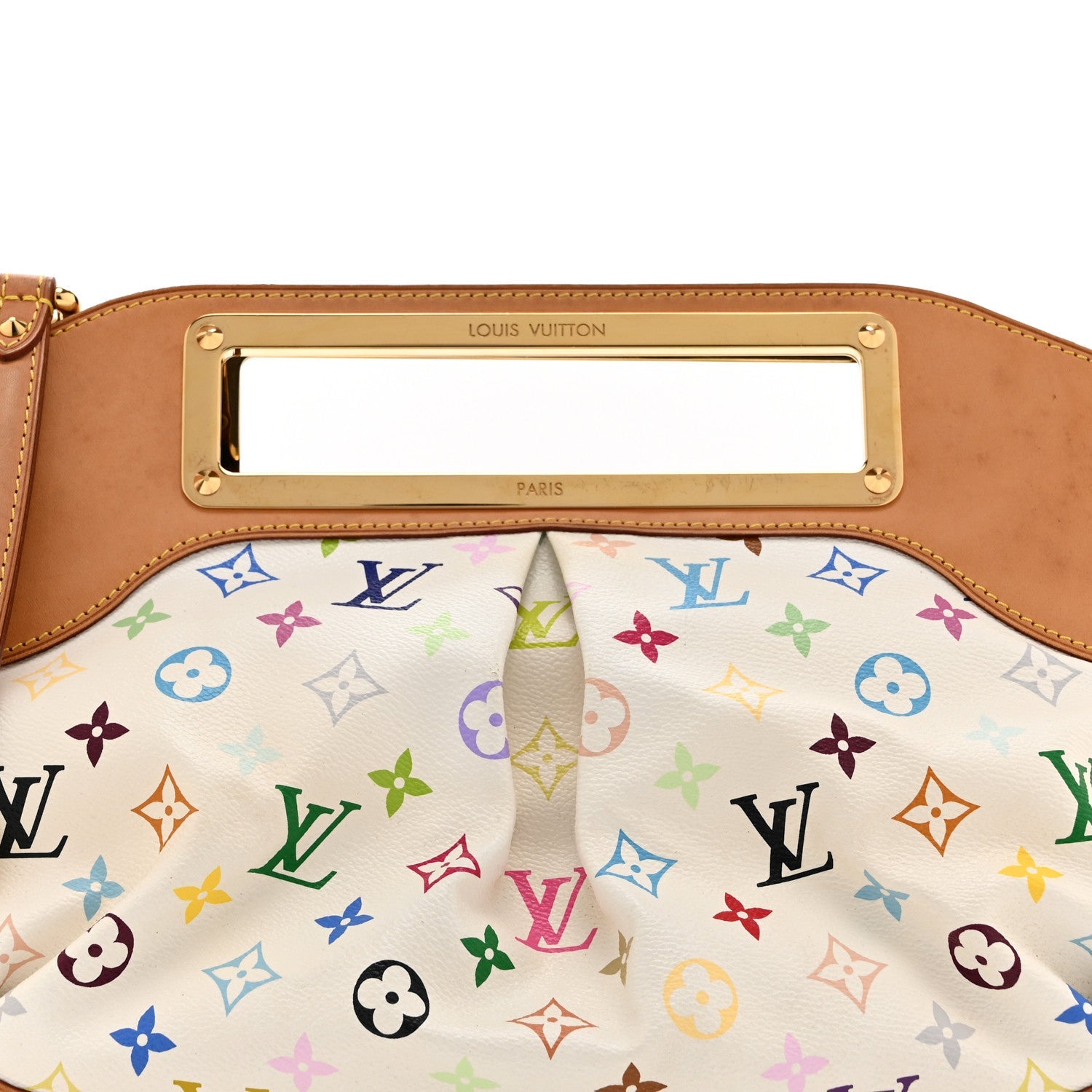 Monogram Multicolor Judy GM White