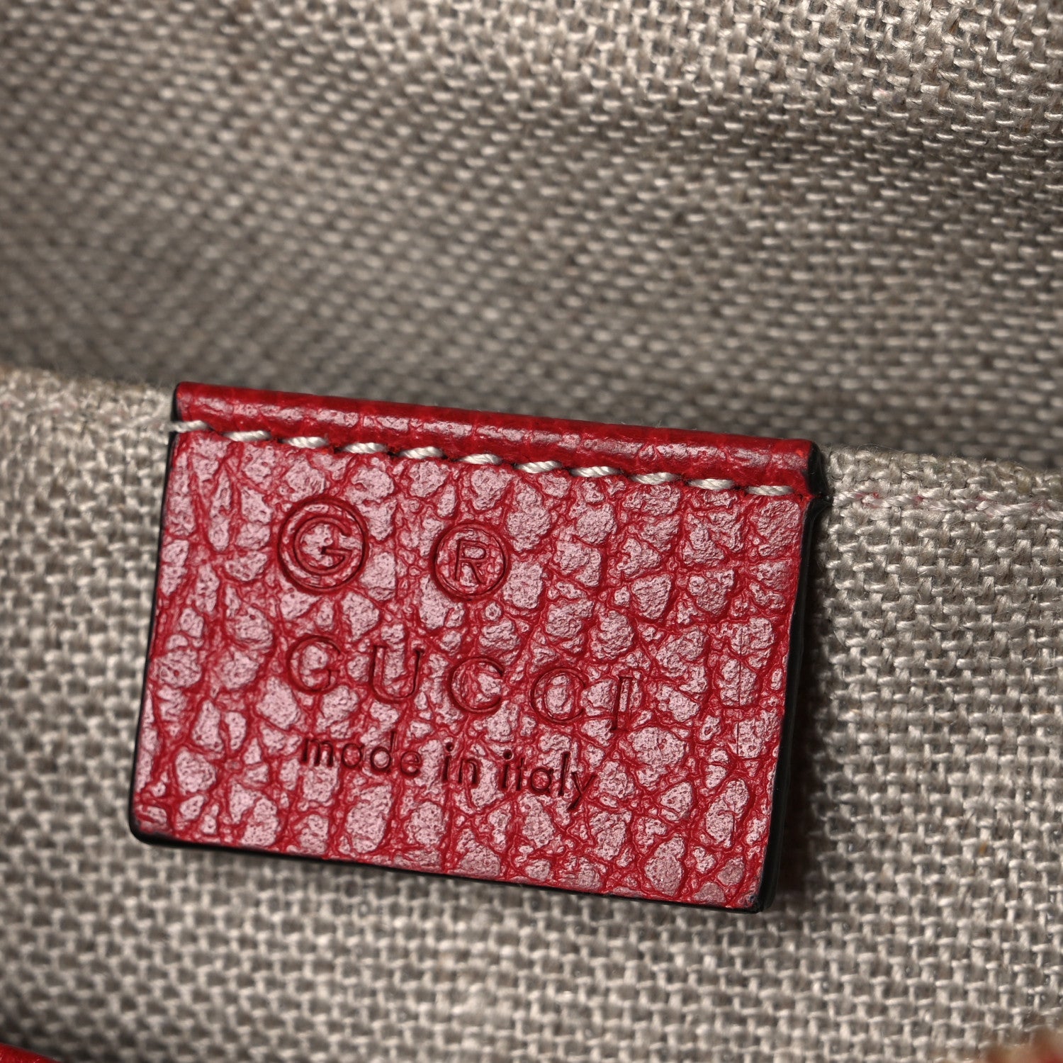 Monogram Mini Bree Messenger Bag Red