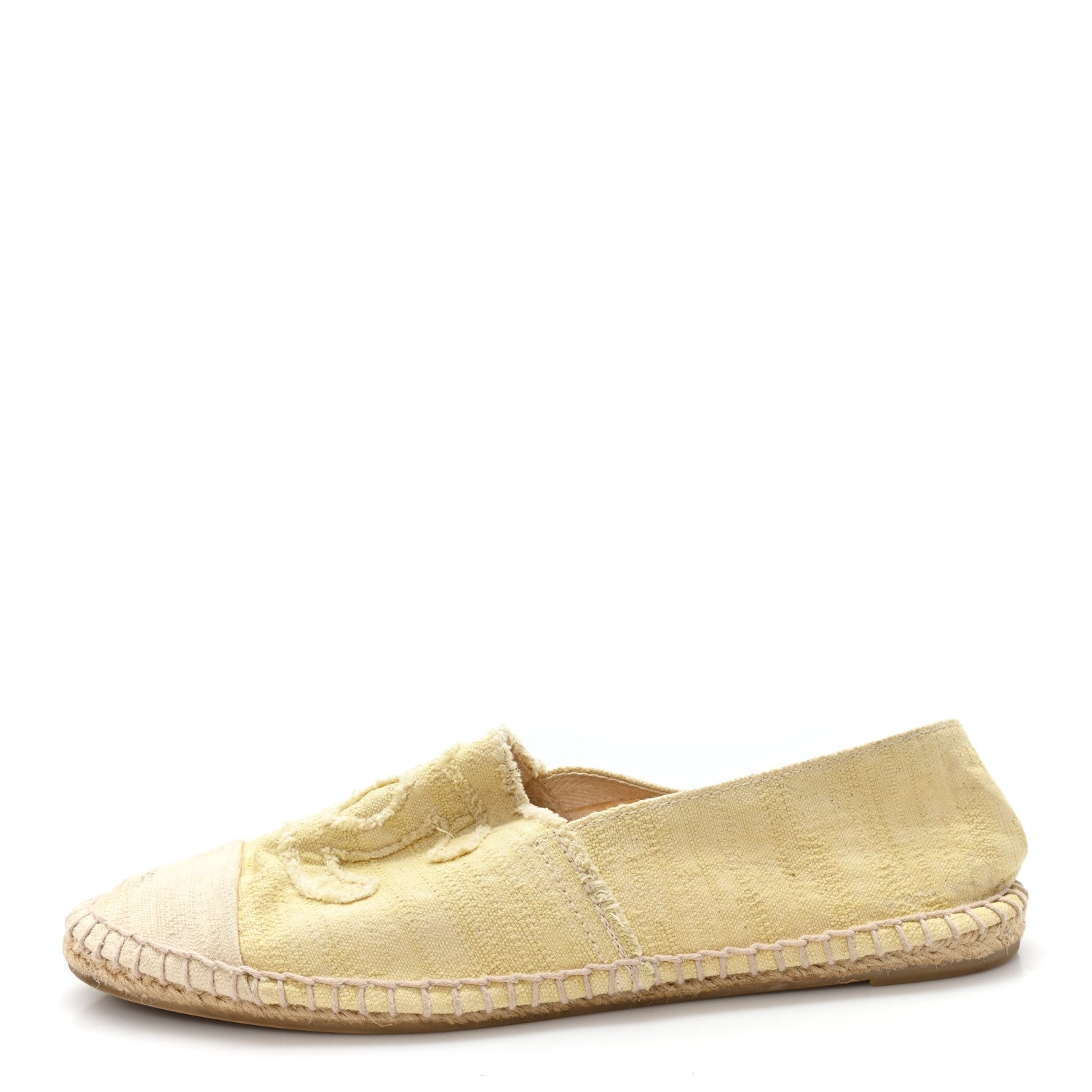 Canvas CC Espadrilles 41 Yellow Ecru