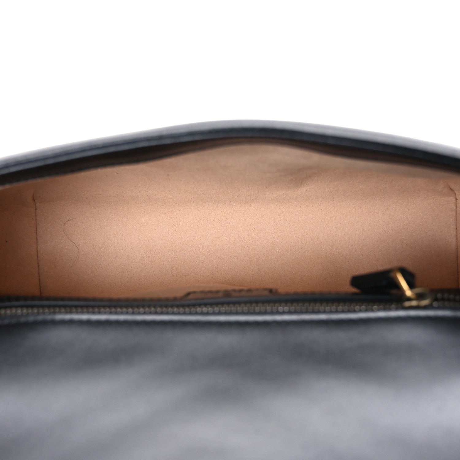 Calfskin Matelasse Small GG Marmont Shoulder Bag Black
