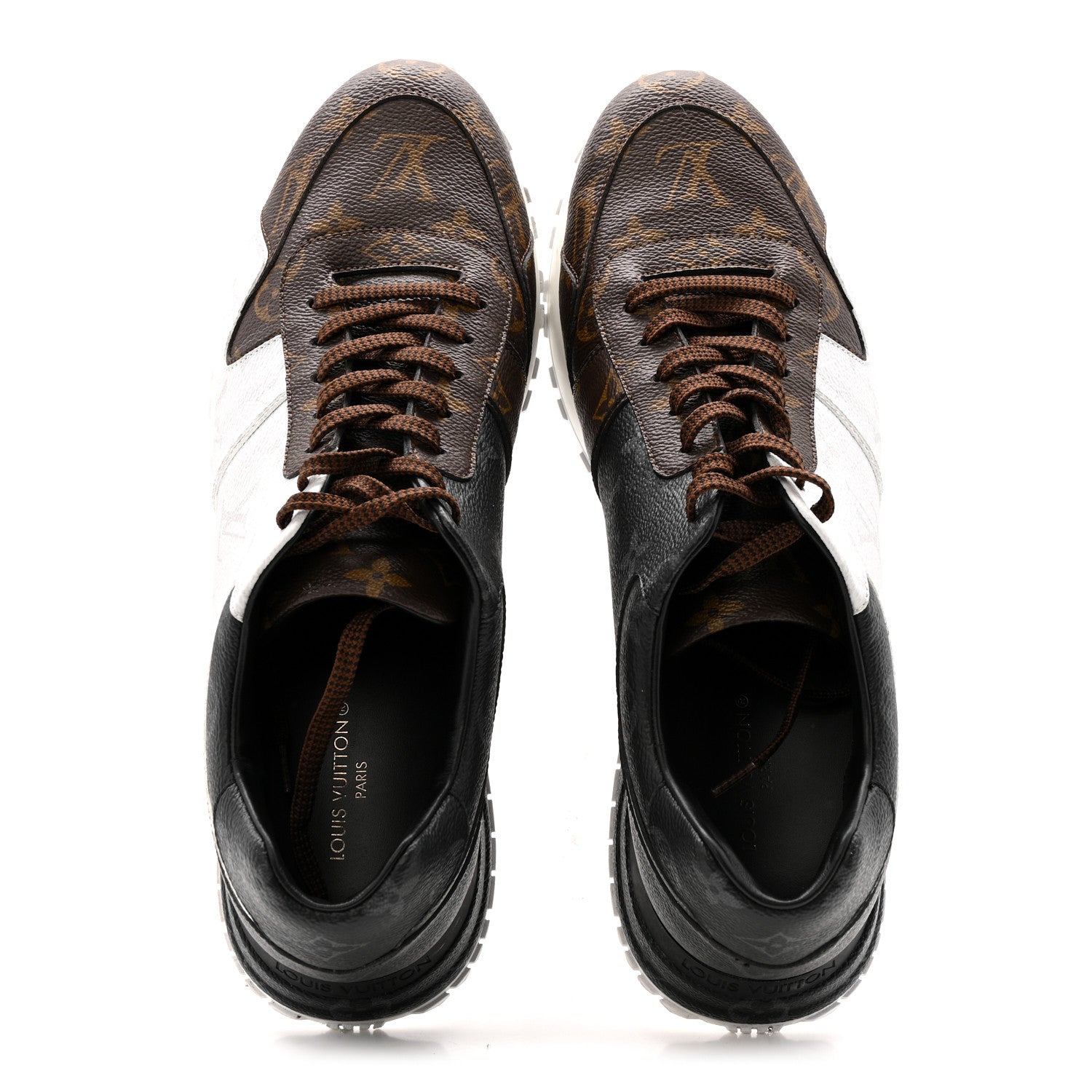 Monogram Mix Mens Run Away Sneakers 10 Ebene