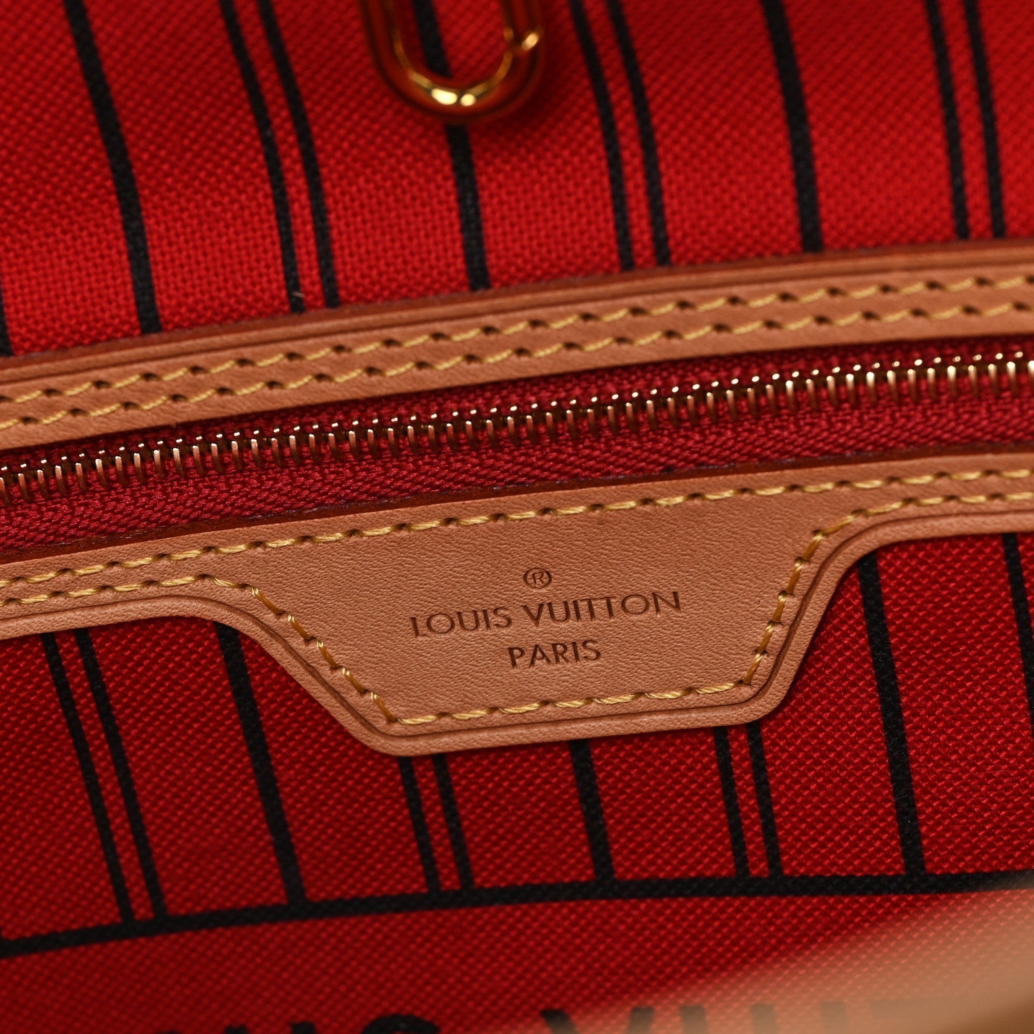 Monogram Neo Neverfull MM Cherry