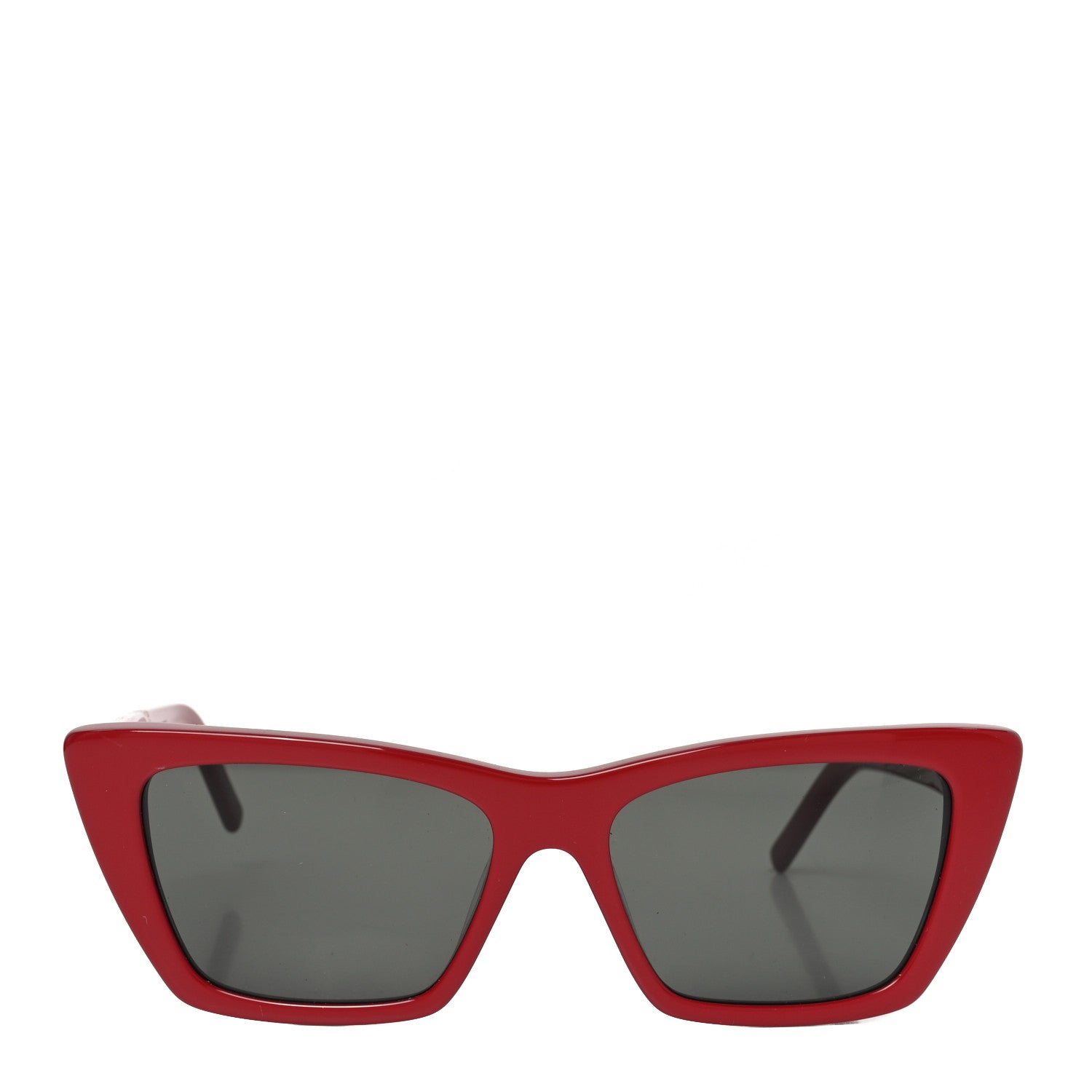 Mica SL 276 Acetate Cat Eye Sunglasses Red