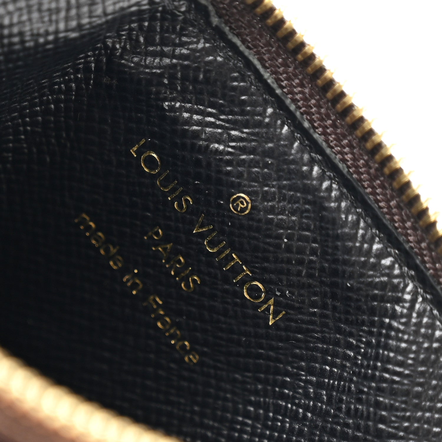 Monogram Recto Verso Card Holder Black