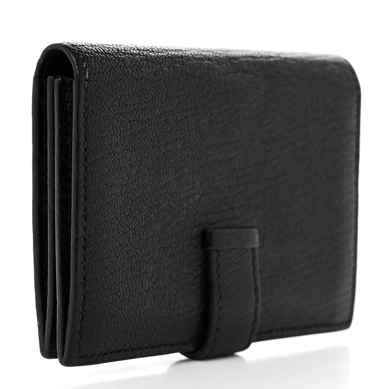 Chevre Mysore Bearn Card Holder Wallet Black