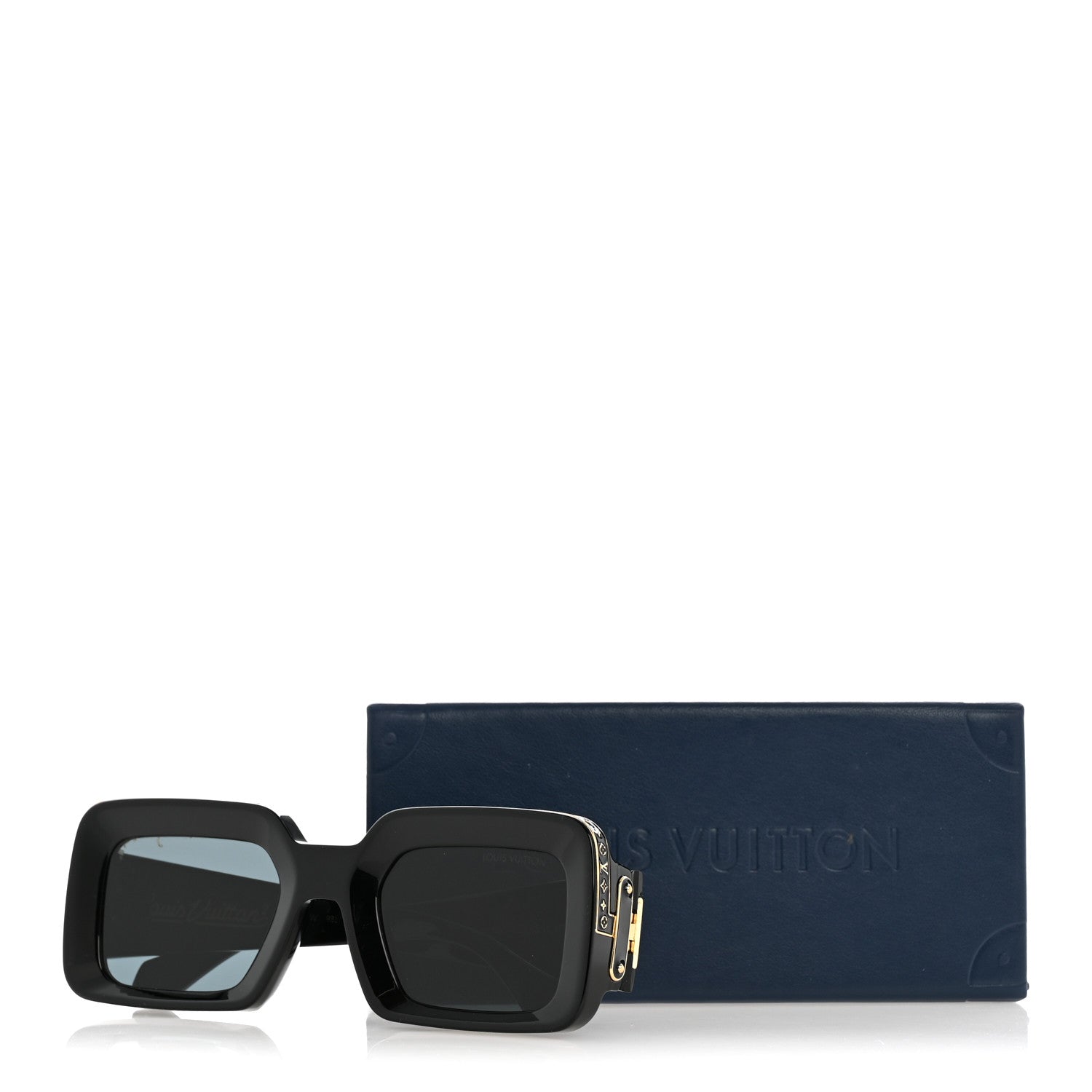 X NIGO Acetate 1.1 Zillionaires Sunglasses Z1591W Black