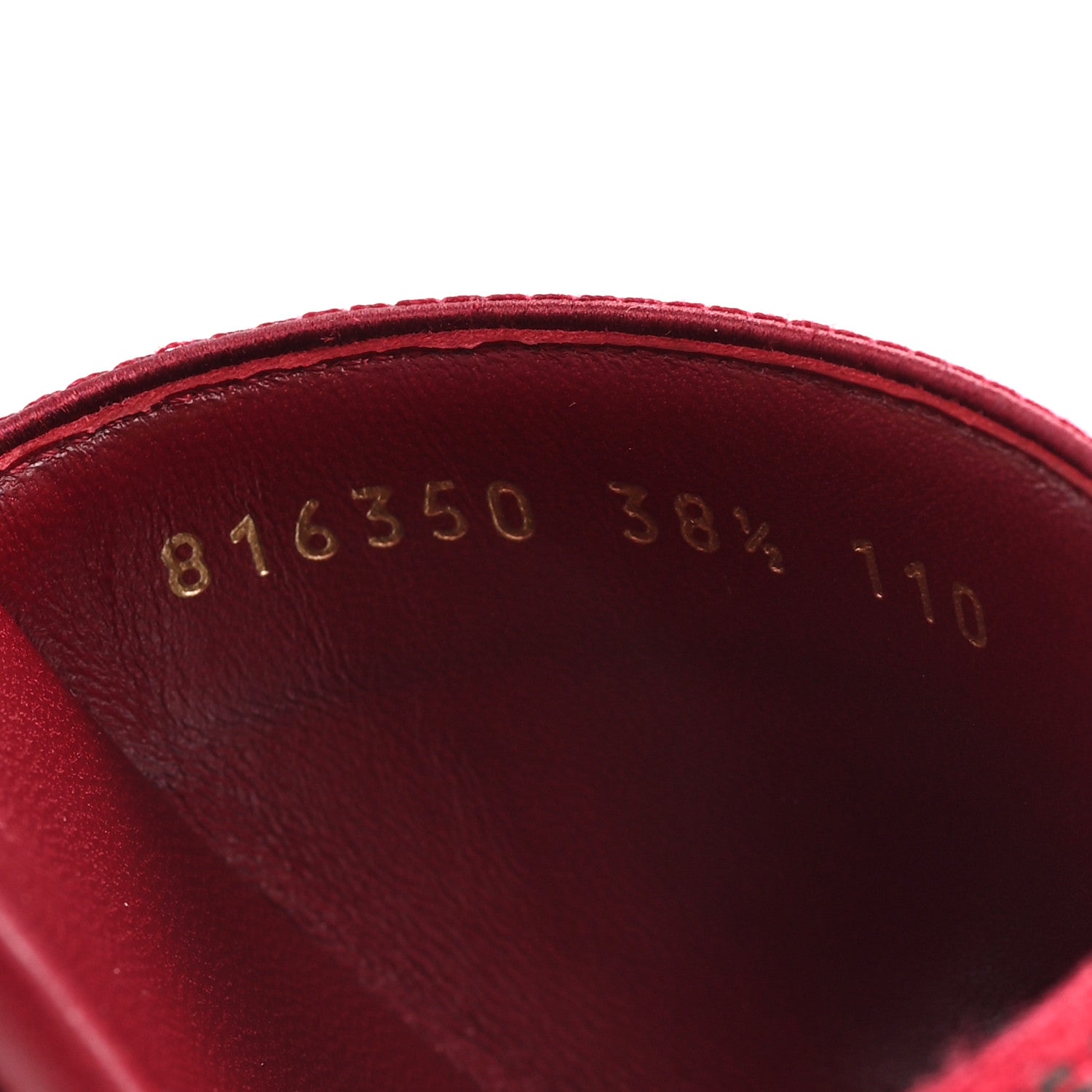 Canvas Web Womens Slide Sandals 38.5 Red Bordeaux