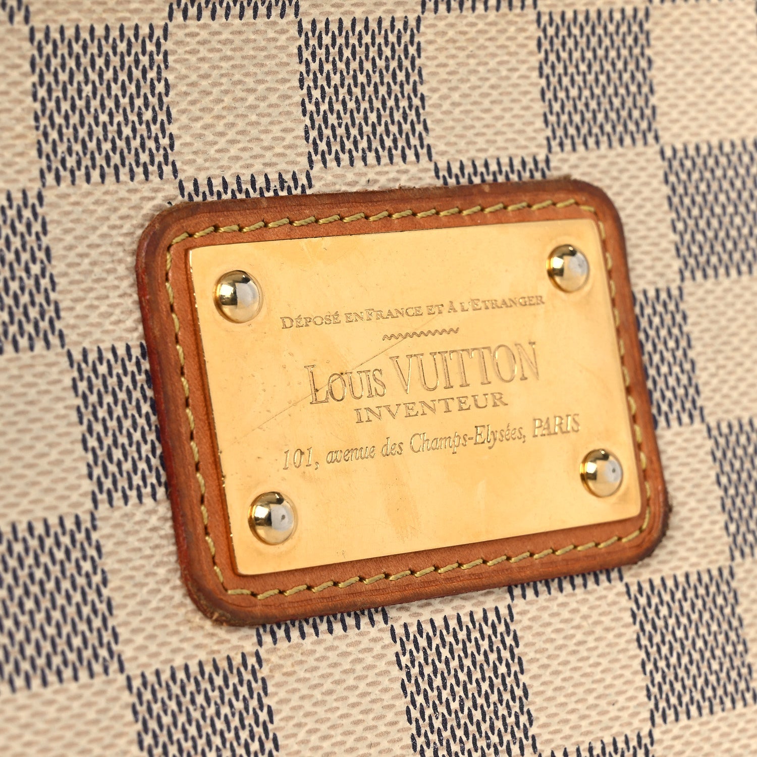 Damier Azur Eva Clutch