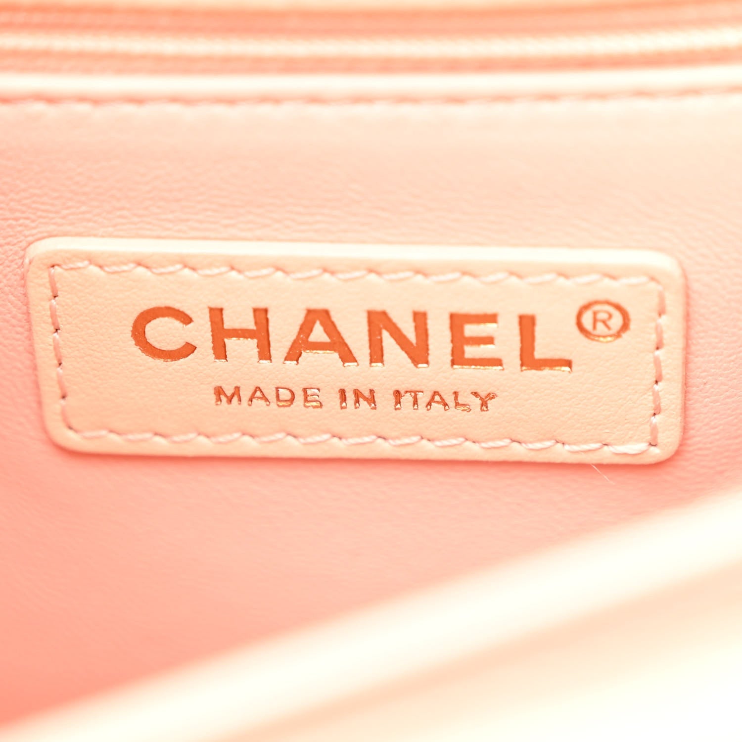 Caviar Quilted Mini Coco Handle Flap Light Pink