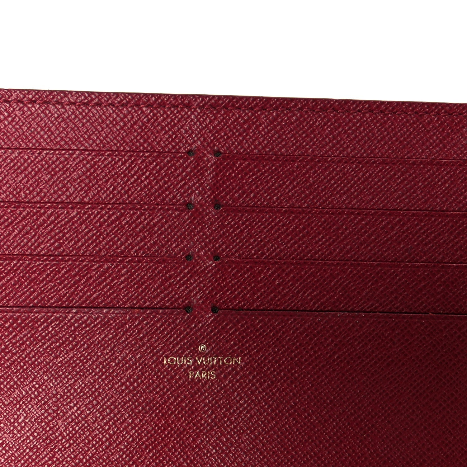 Monogram Pochette Felicie Chain Wallet Fuchsia
