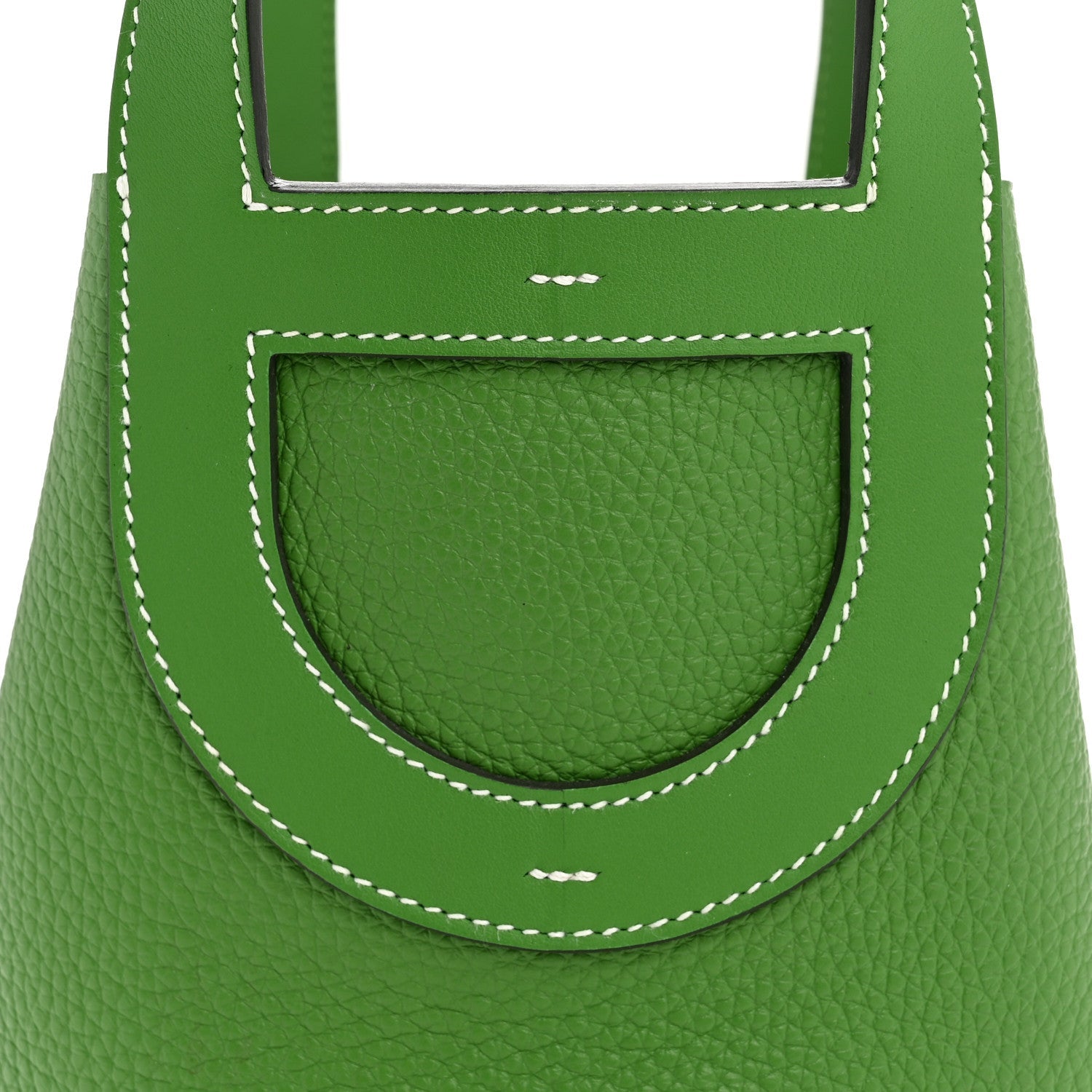 Taurillon Clemence Swift In-The-Loop 18 Bag Vert Yucca