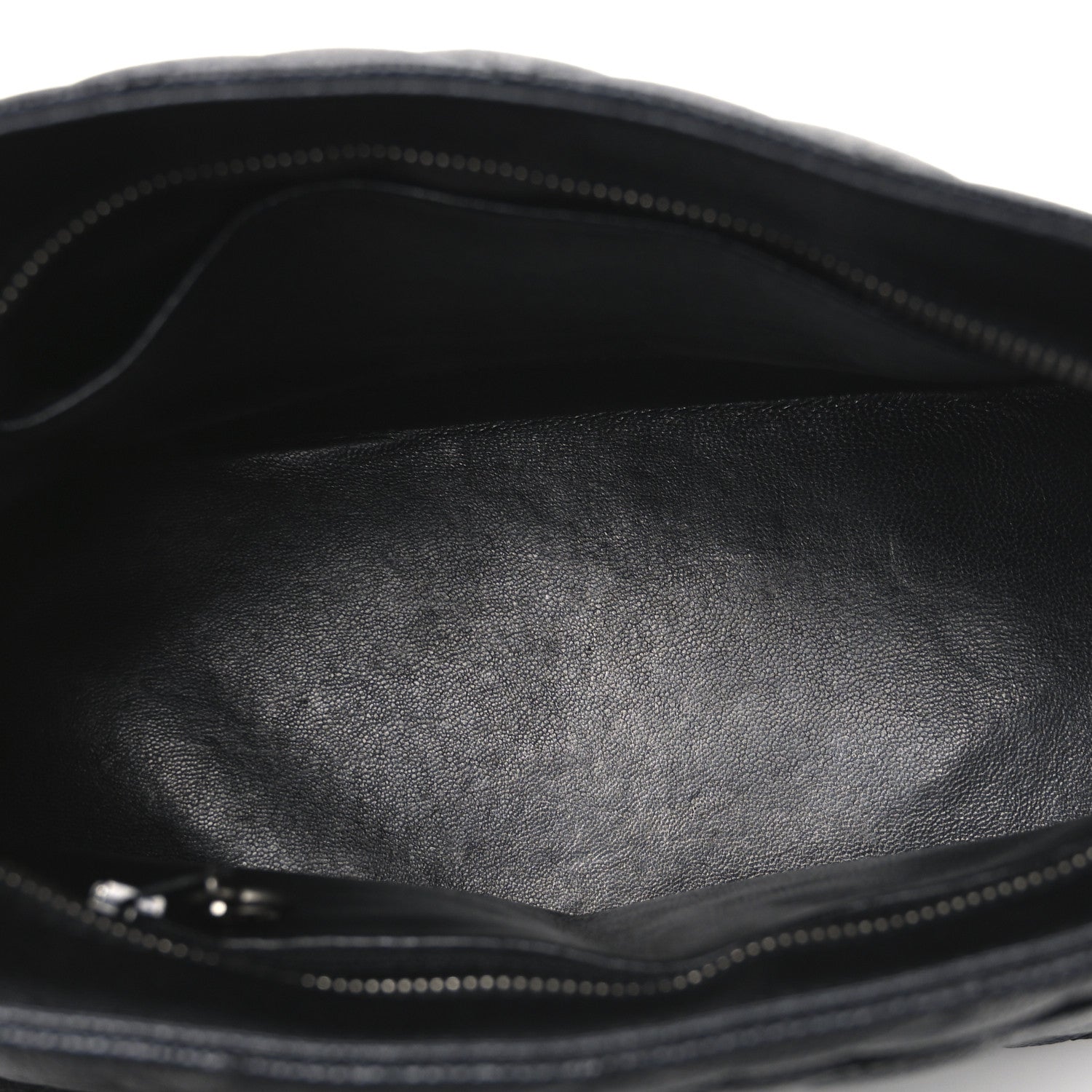 Caviar Quilted Medallion Tote  Black