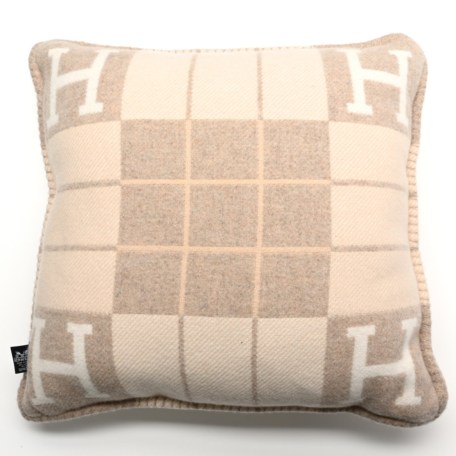 Wool Cashmere Avalon III Pillow PM Coco Camomille