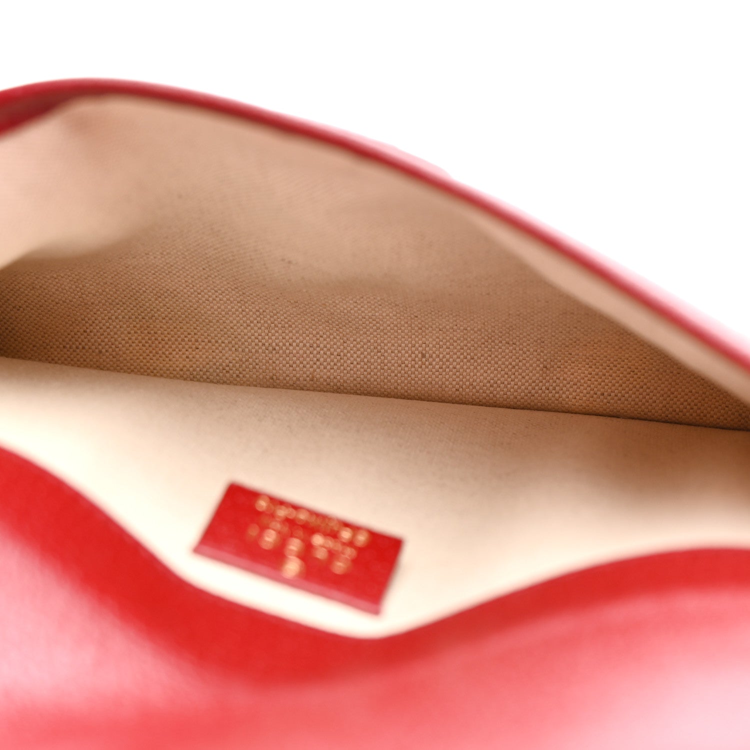 X DORAEMON Mini Vintage GG Supreme Monogram Web Slim Belt Bag Beige Cherry Red