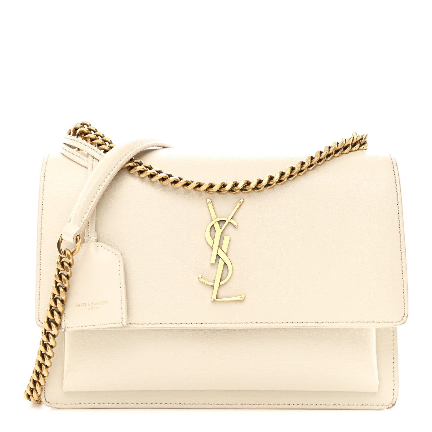 Calfskin Medium Monogram Sunset Crema Soft