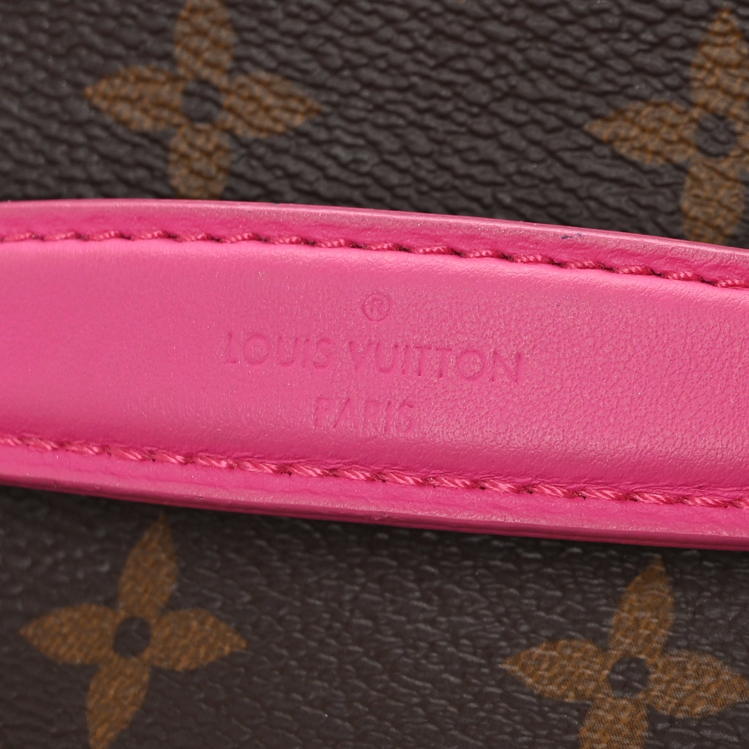 Monogram Macassar Nice Mini Fuchsia