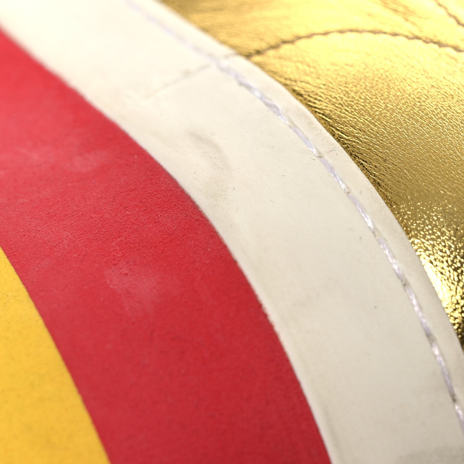 Metallic Nappa Peggy Platform Sneakers 40 Oro Vecchio