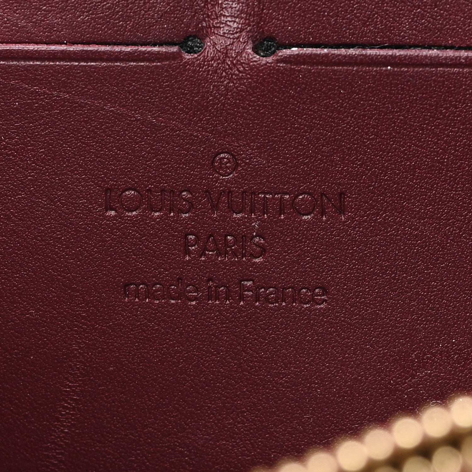 Vernis Zippy Wallet Rouge Fauviste