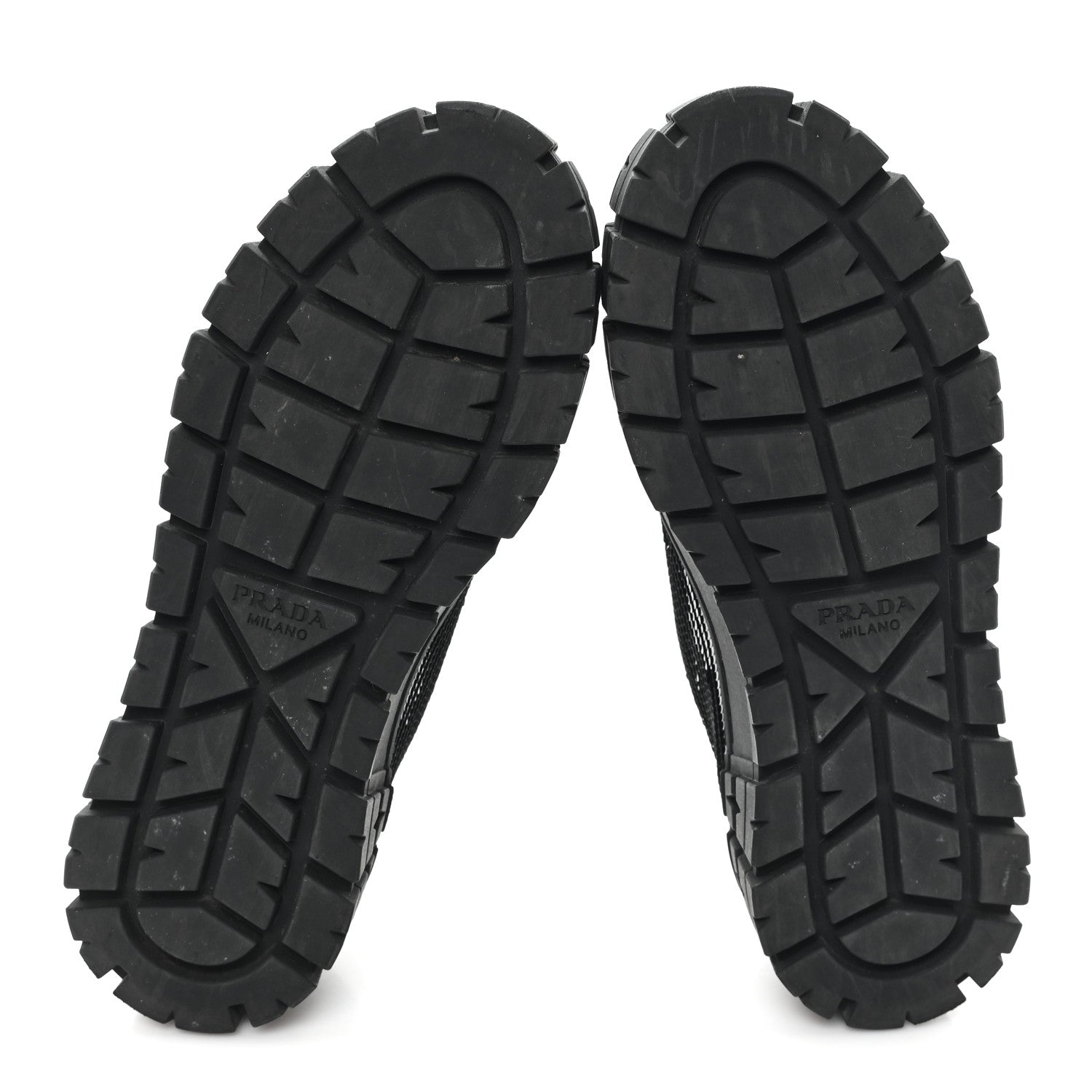 Paillettes Triangle Logo Double Wheel 50mm Sneakers 37 Black