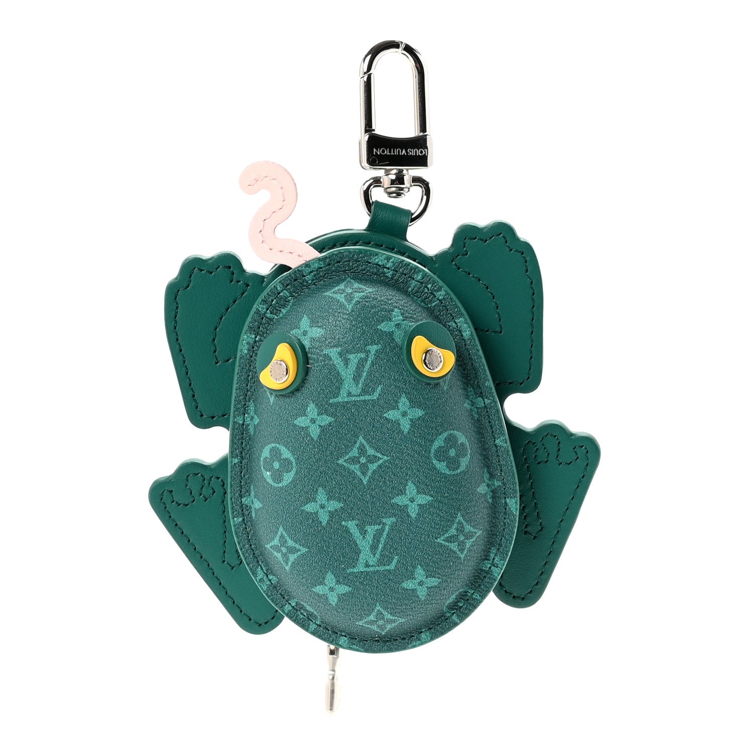 Monogram Frog Bag Charm Borneo Green