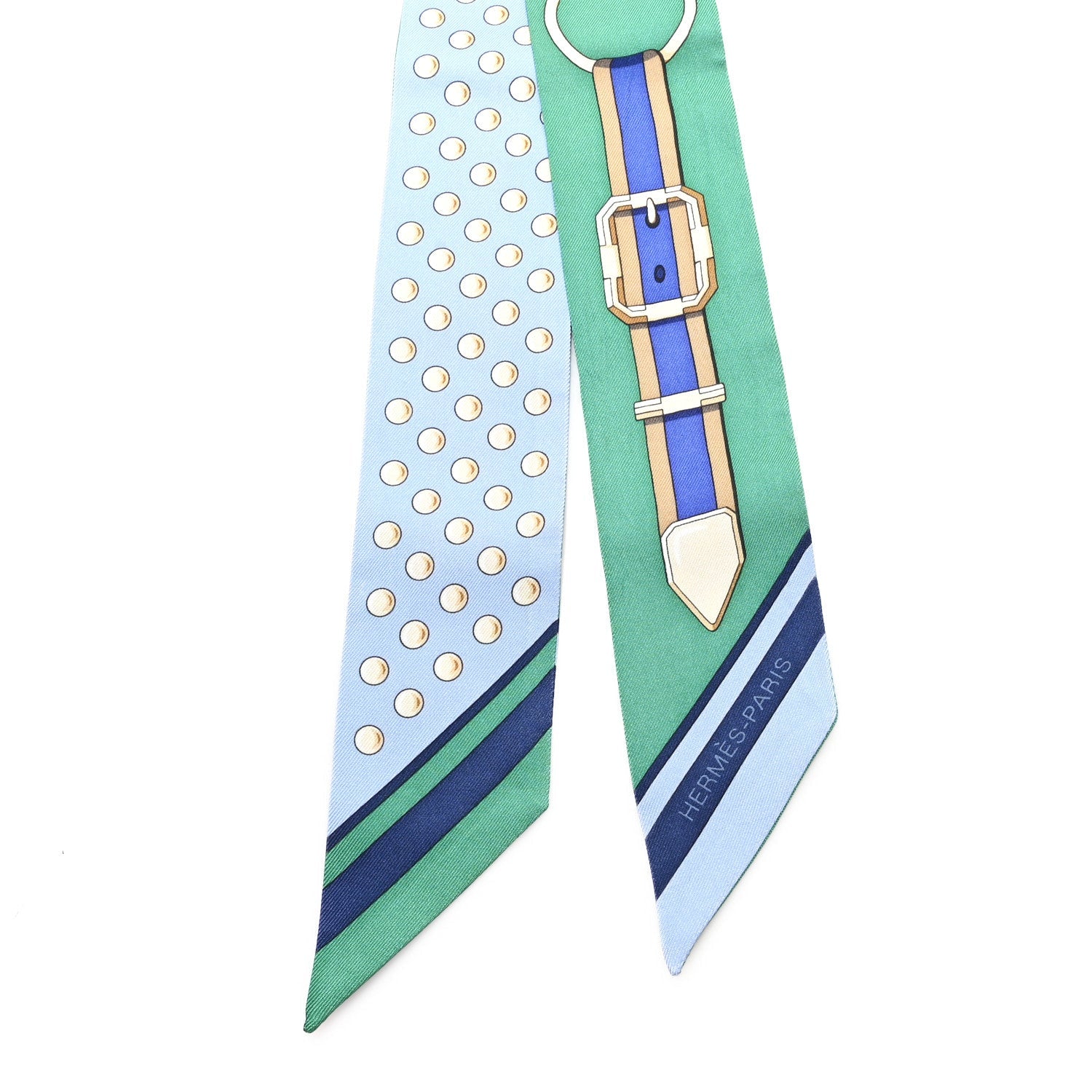 Silk Grand Tralala Twilly Bleu Ciel Vert