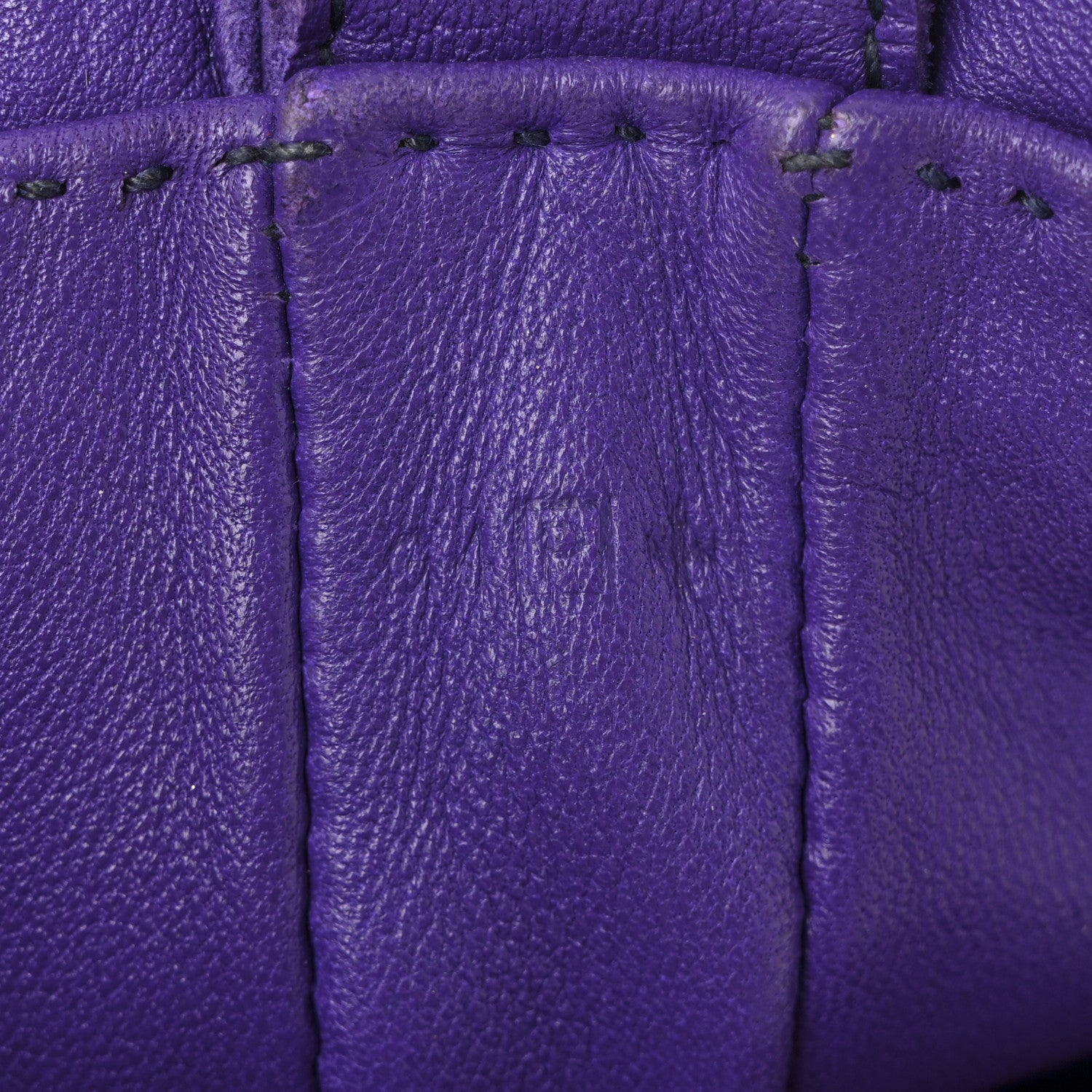 Lambskin Clou De Selle Pouch Crocus