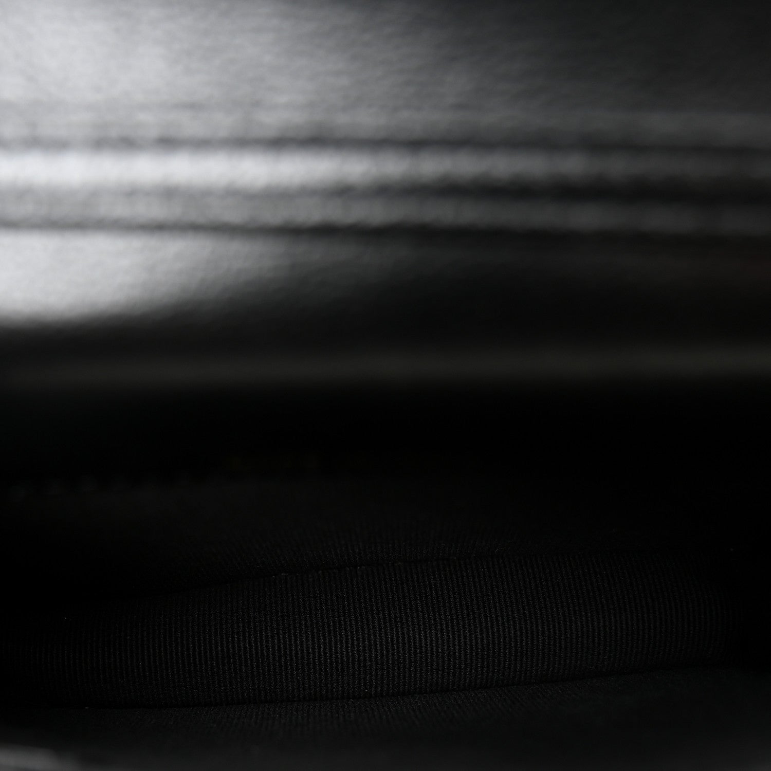 Lambskin Quilted Maxi Pearl Clutch With Chain Black