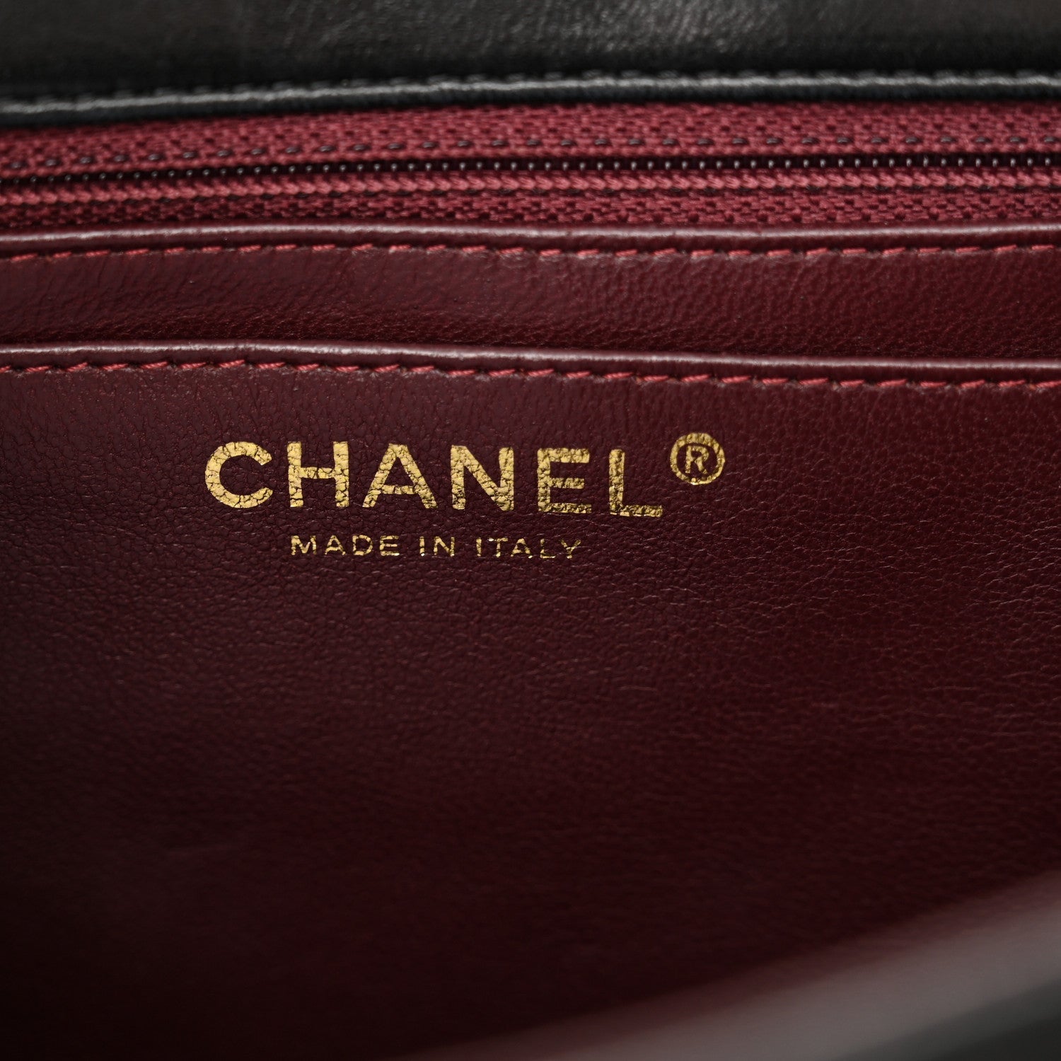 Lambskin Quilted Maxi Single Flap Black
