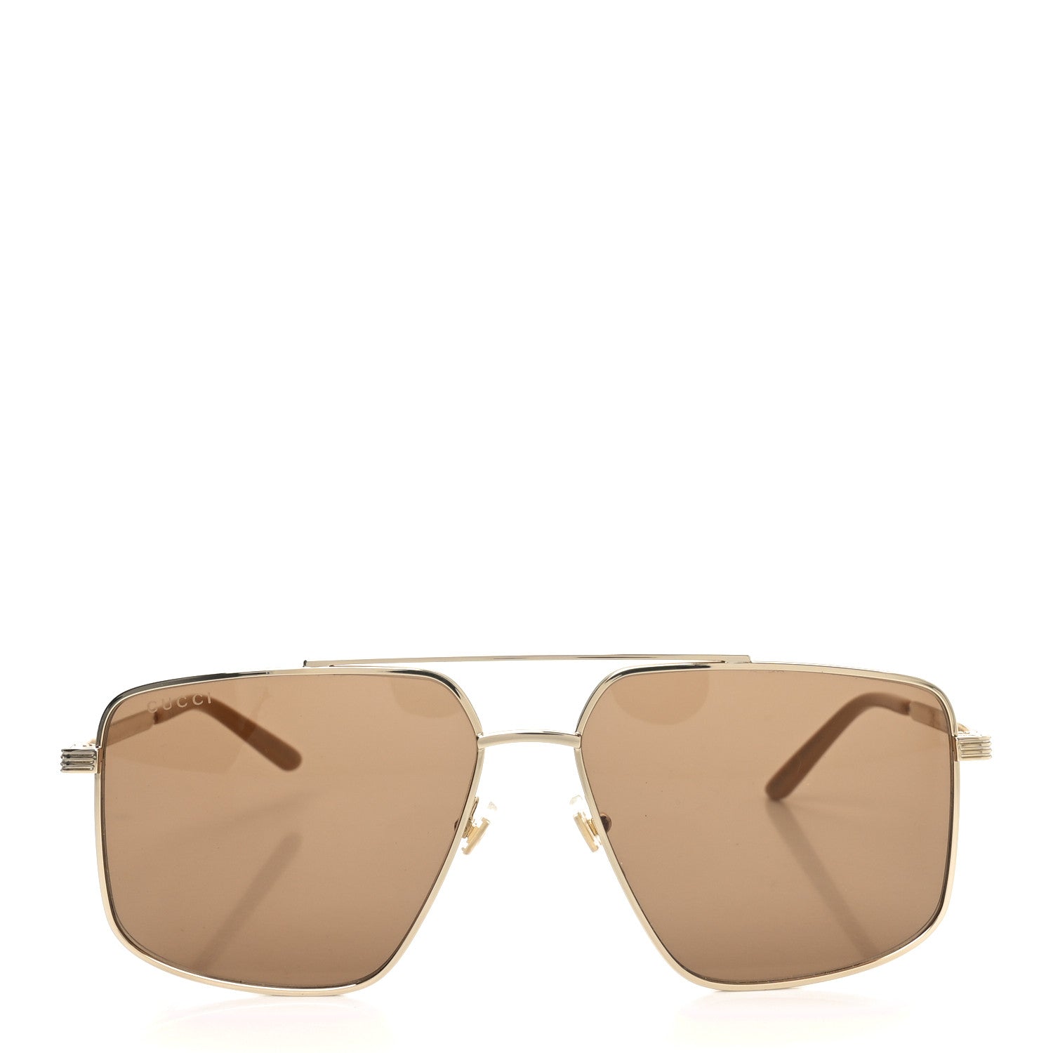 Metal Navigator Sunglasses GG0941S Gold