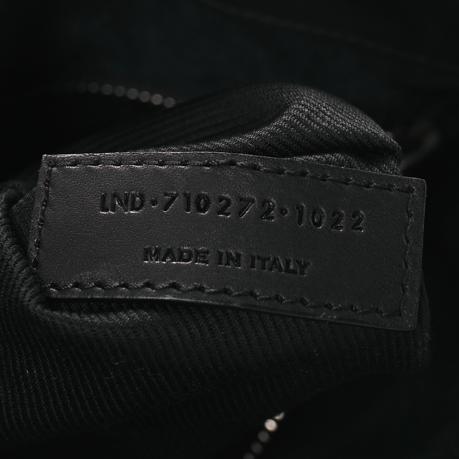 Calfskin Universite Crossbody Bag Black