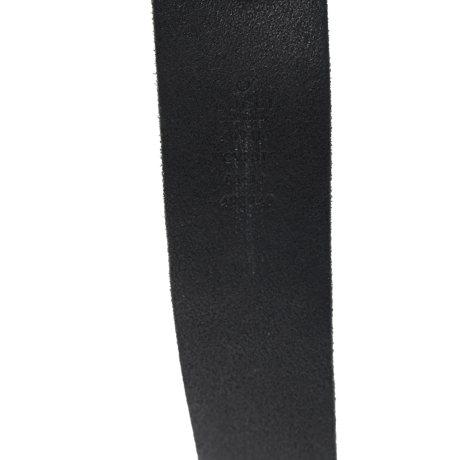 Faded Calfskin Double G 40mm Belt 85 34 Black