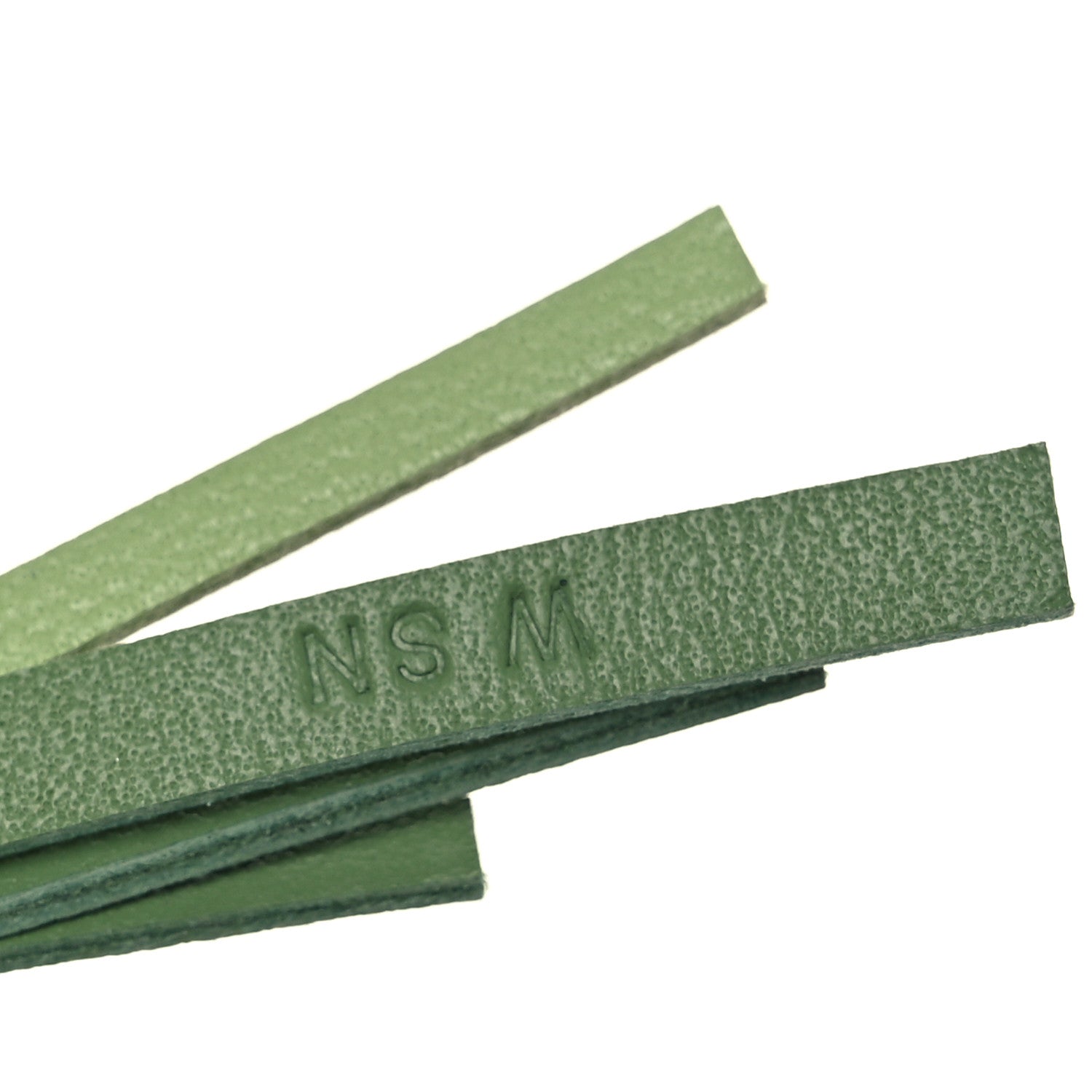 Milo Lambskin Epsom Chouette Bag Charm Vert Yucca Vert Cricket Bleu France Nata