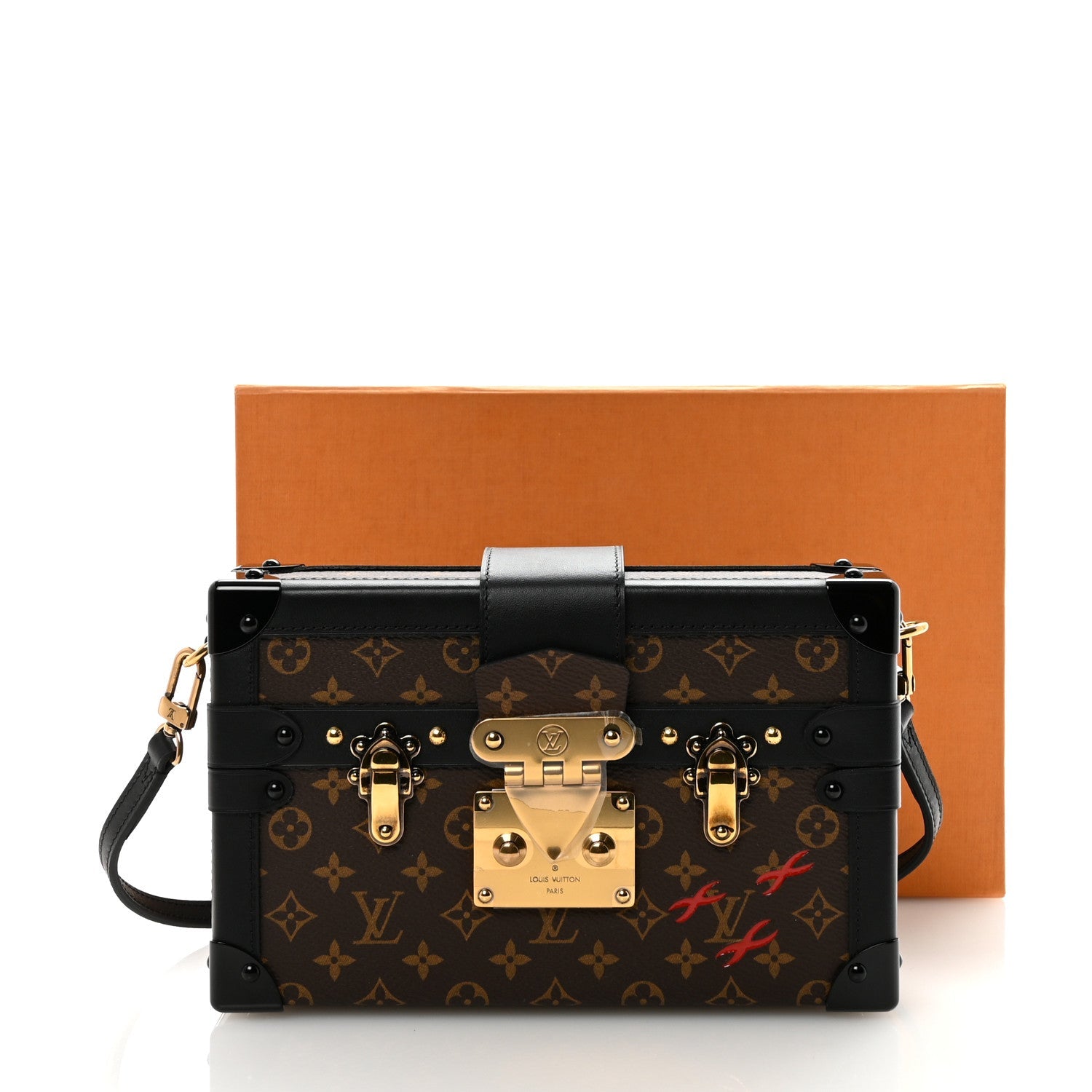 Monogram Petite Malle Black