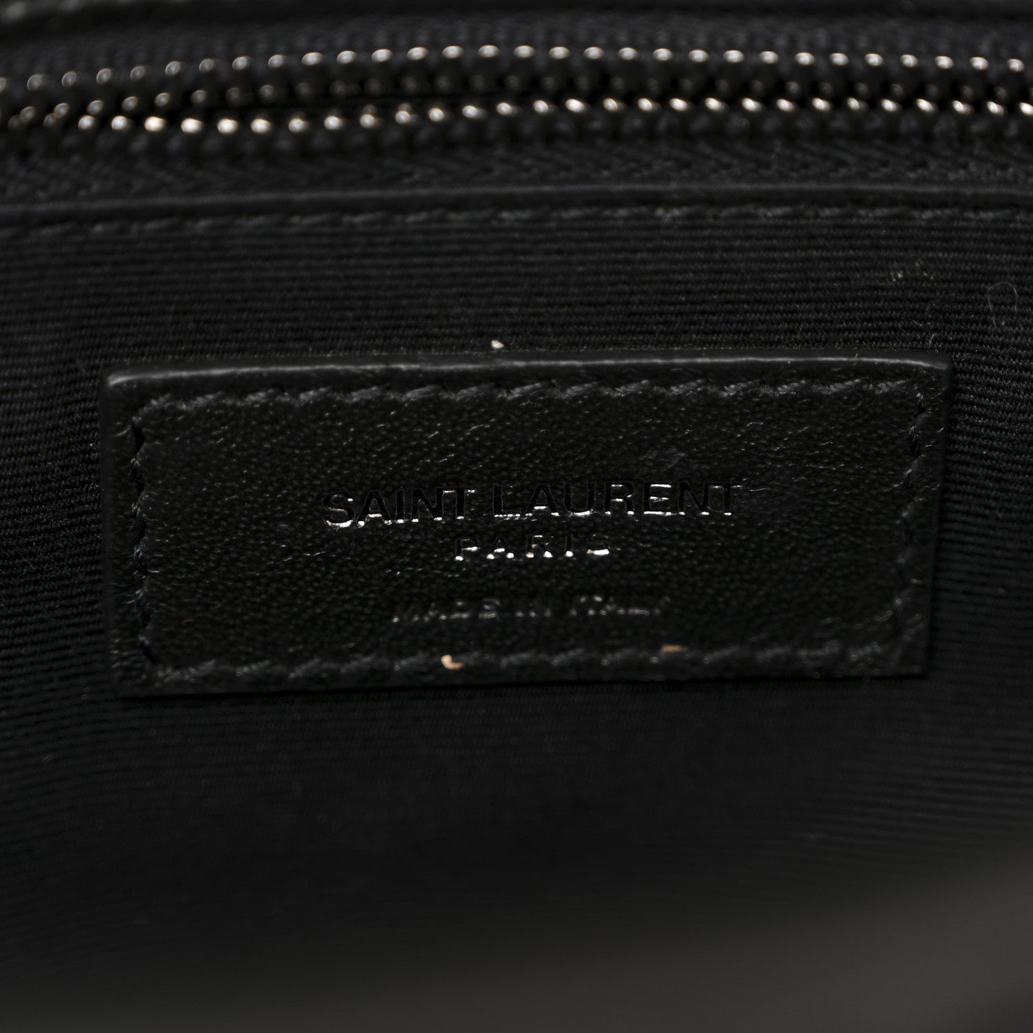 Calfskin Ayers Patchwork Monogram Medium Niki Chain Satchel Black