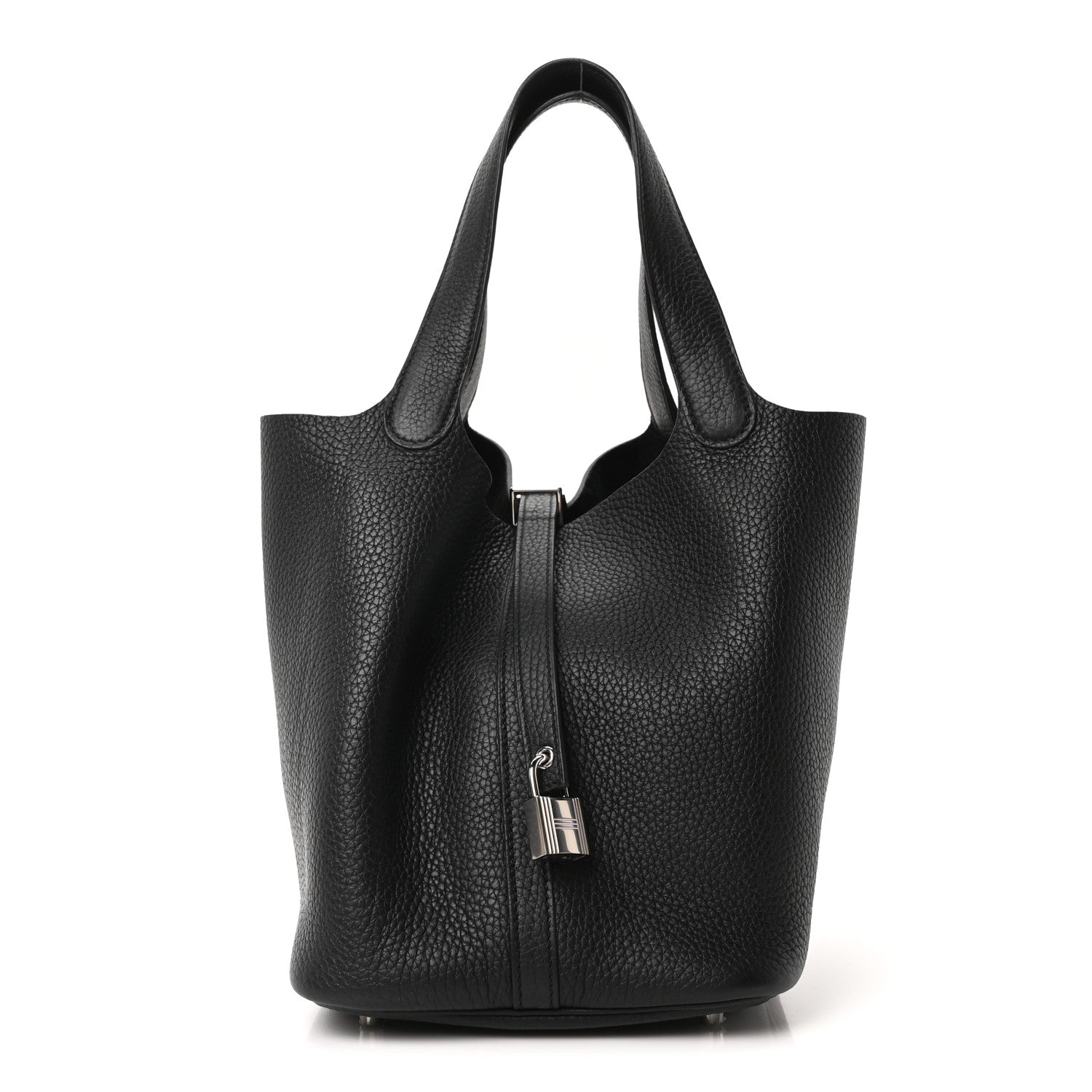 Taurillon Clemence Picotin Lock 22 MM Black