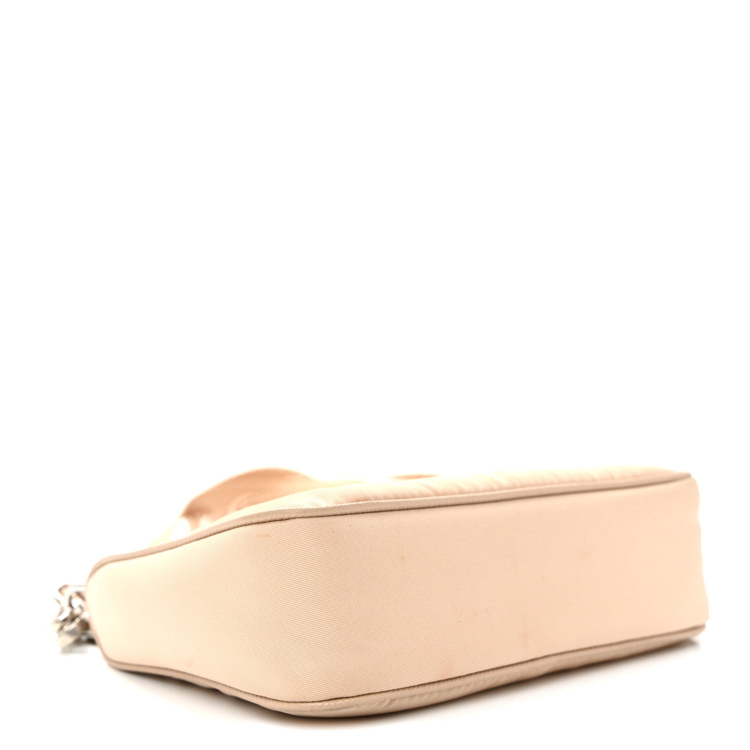 Tessuto Nylon Saffiano Mini Re-Edition 2000 Shoulder Bag Cammeo