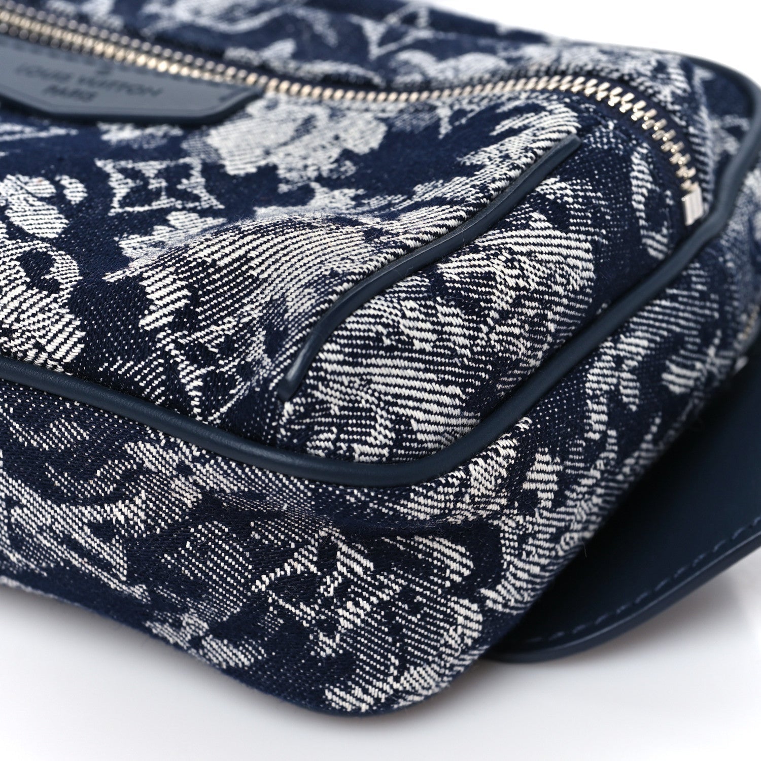 Monogram Tapestry Canvas Monogram Outdoor Bumbag Bleu