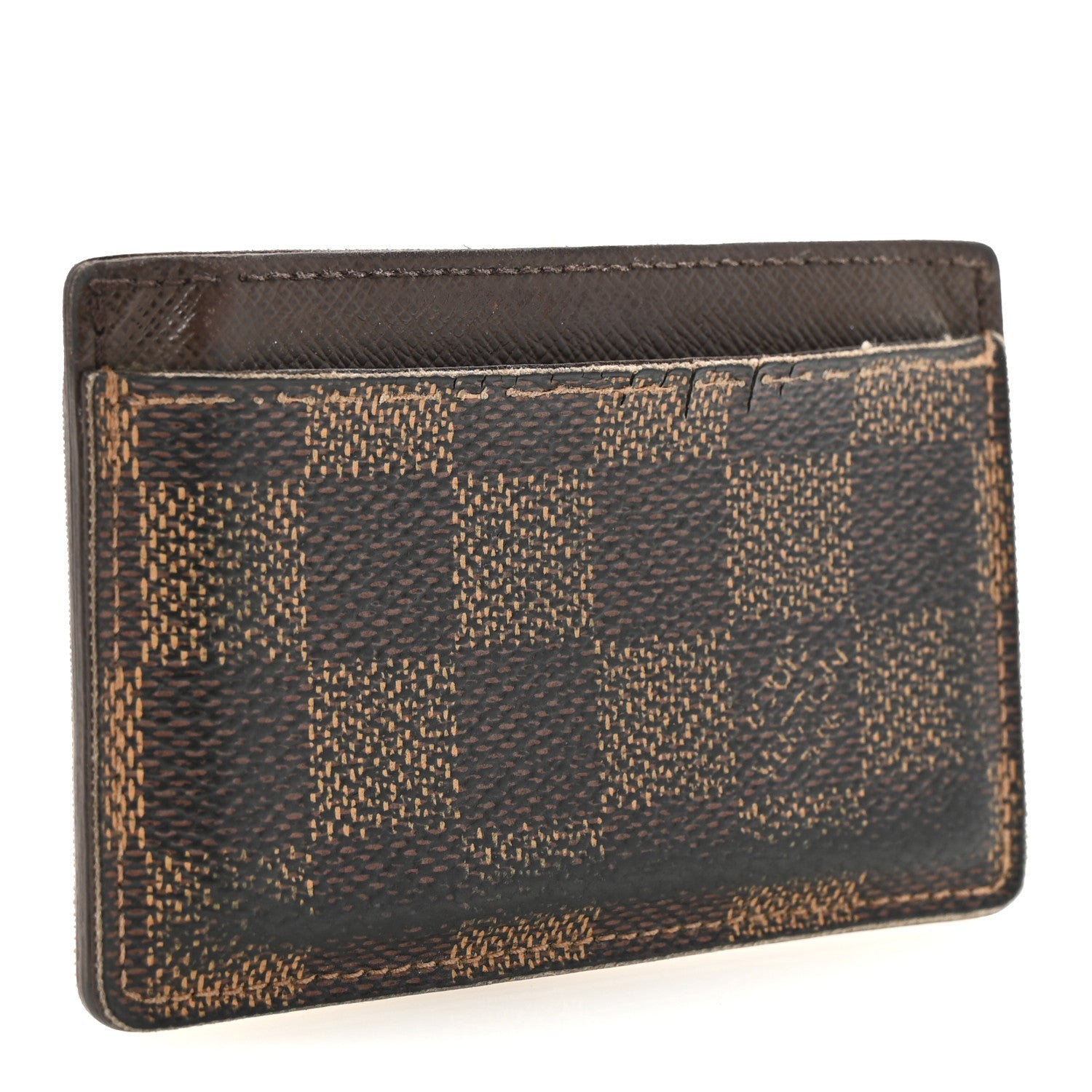 Damier Ebene Card Holder