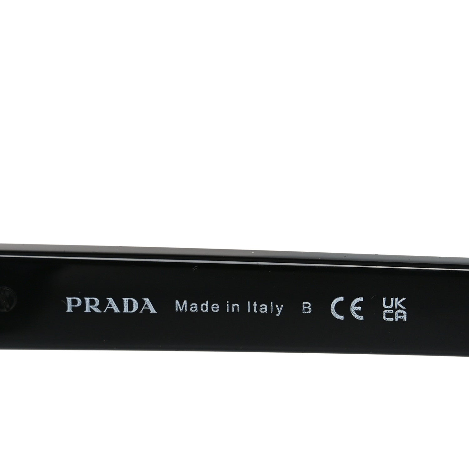 Acetate Rectangular Sunglasses SPR B11 Black