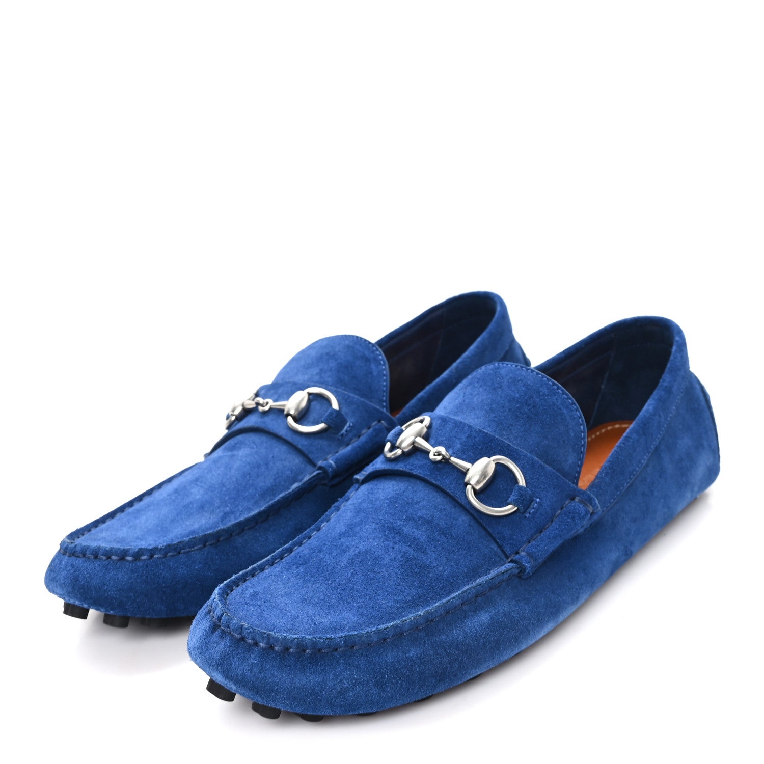 Suede Mens Horsebit Driver Loafers 7.5 Royale