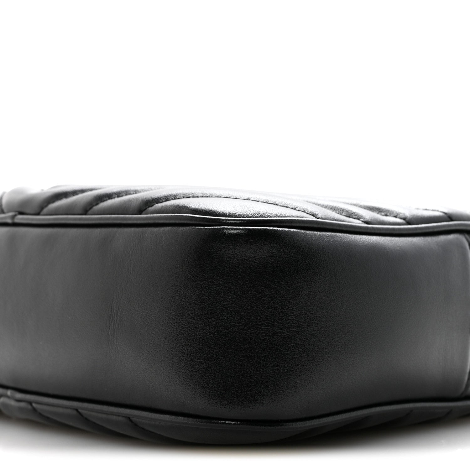 Calfskin Matelasse Monogram Lou Camera Bag Black
