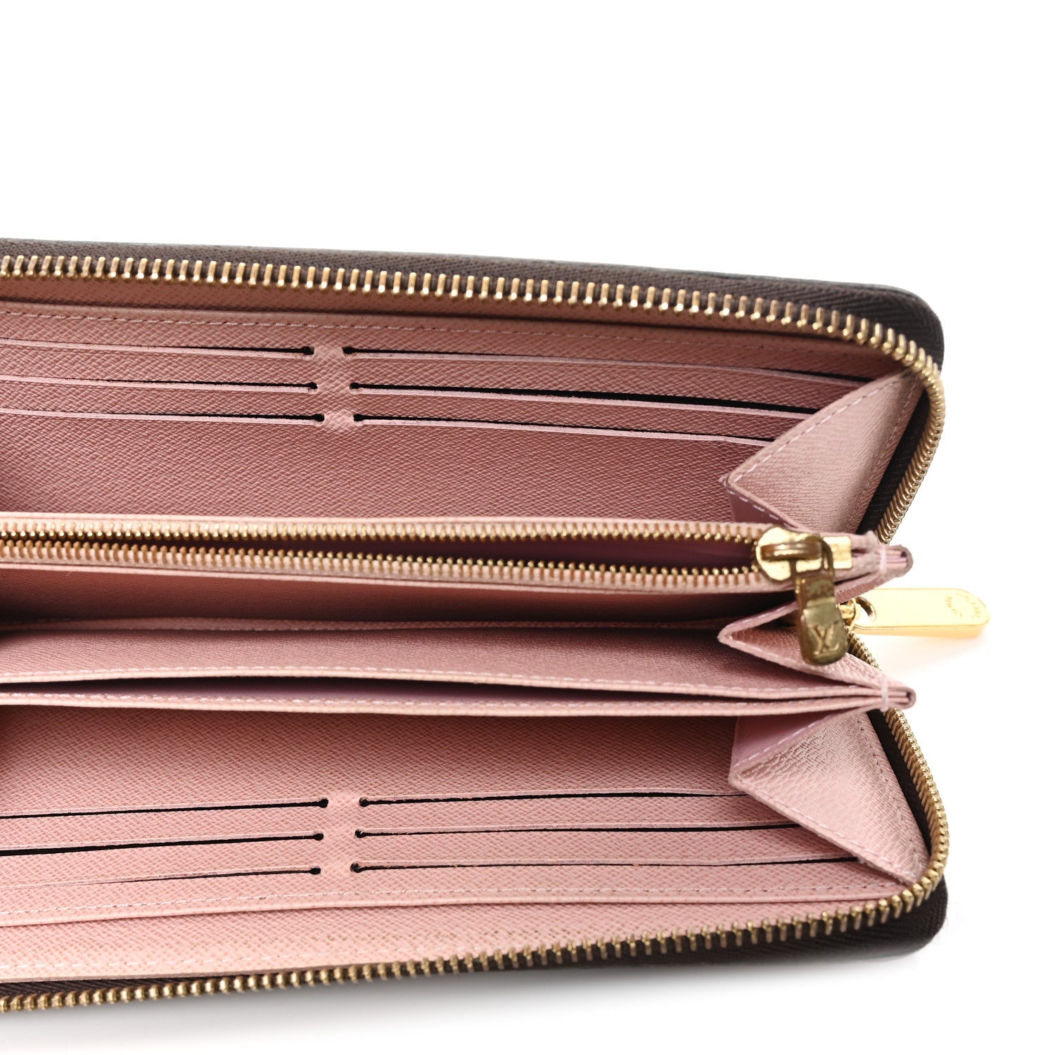 Monogram Zippy Wallet Rose Ballerine