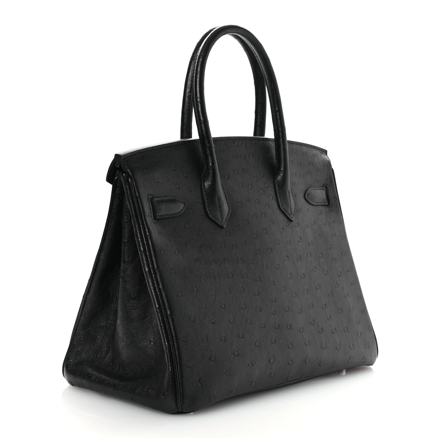 Ostrich Birkin 30 Black