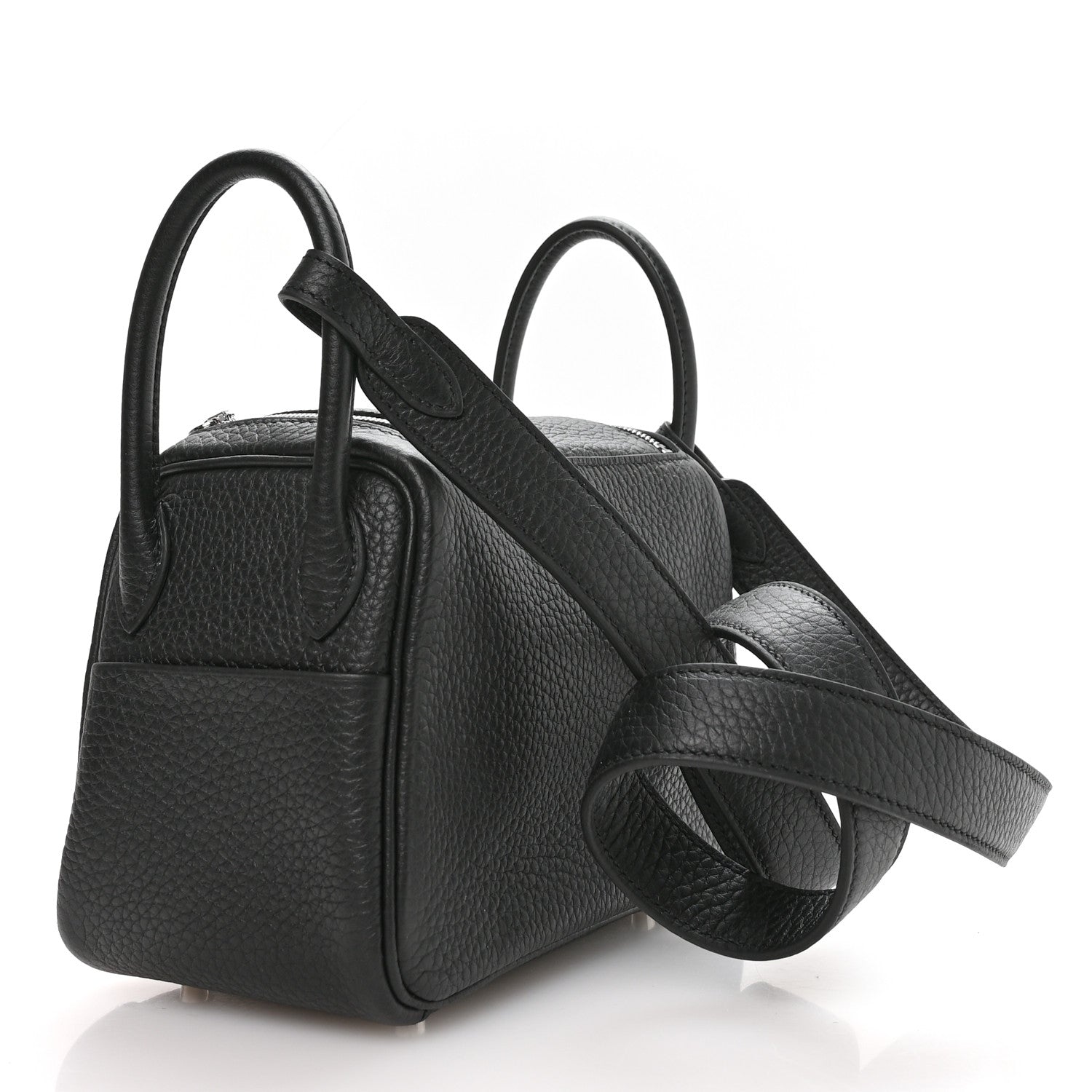 Taurillon Clemence Mini Lindy 20 Black