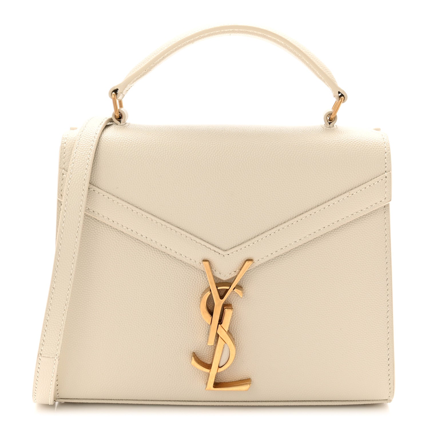 Grain de Poudre Mini Classic Monogram Cassandra Top Handle Vintage White