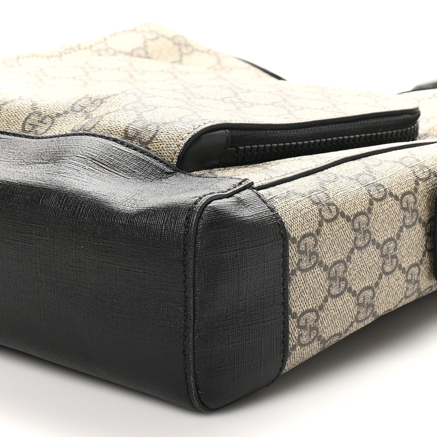 GG Plus Monogram Front Pocket Messenger Dark Brown