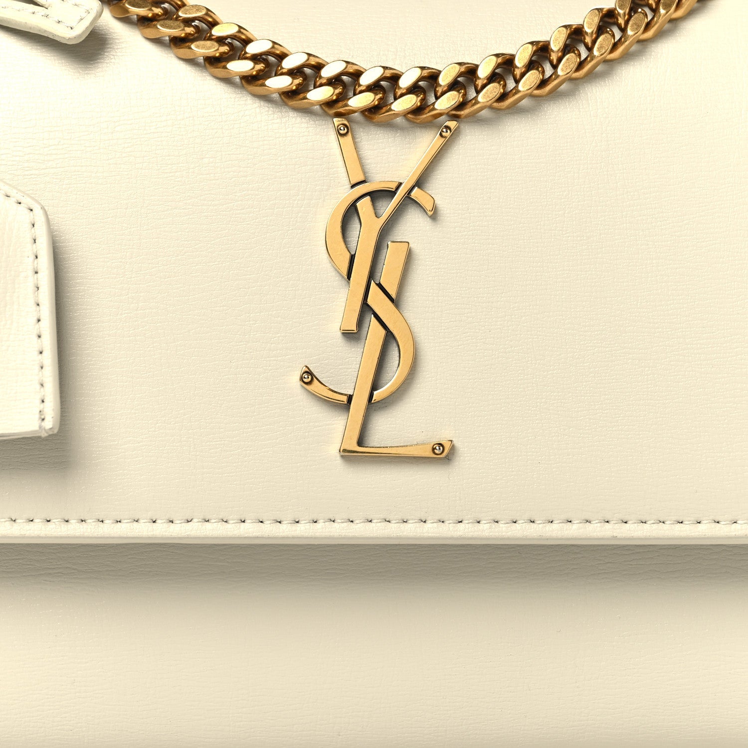 Calfskin Medium Monogram Sunset Crema Soft