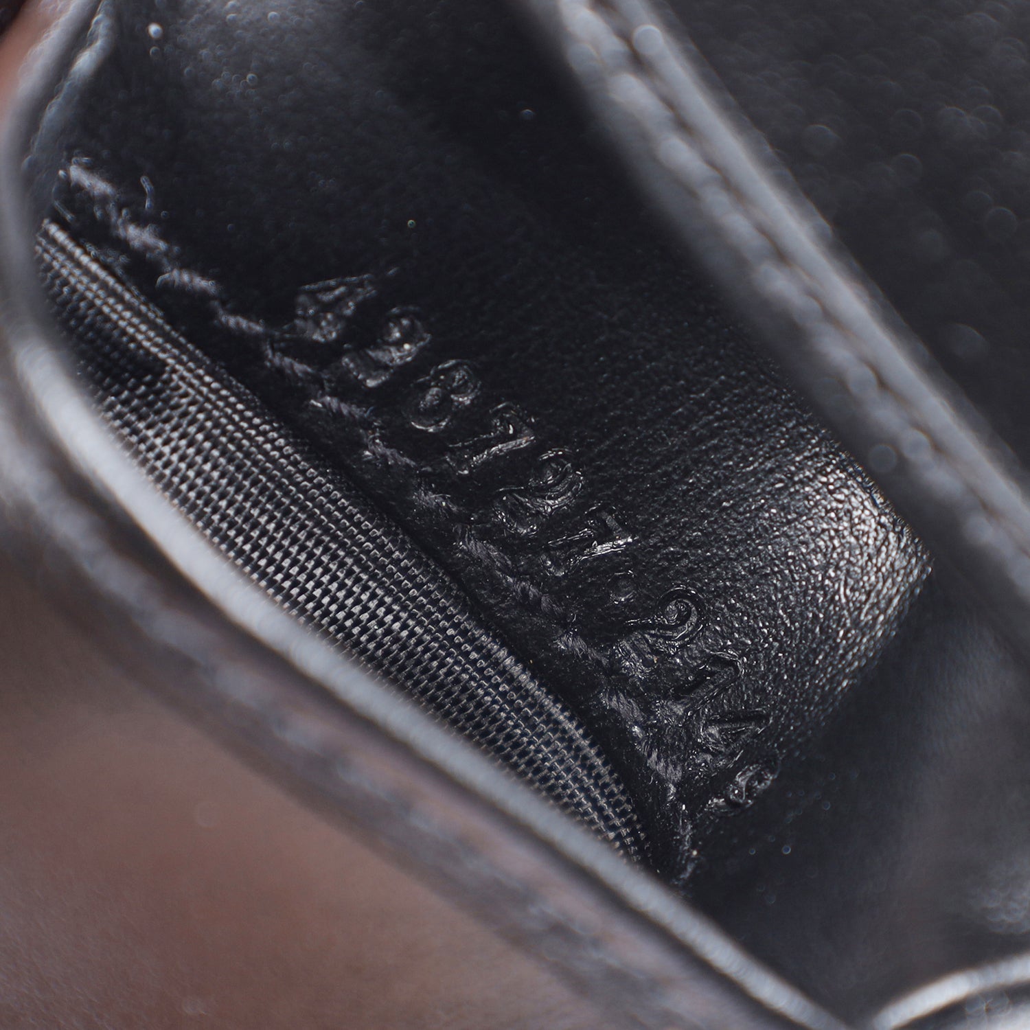 GG Marmont Black Leather Bi Fold Wallet